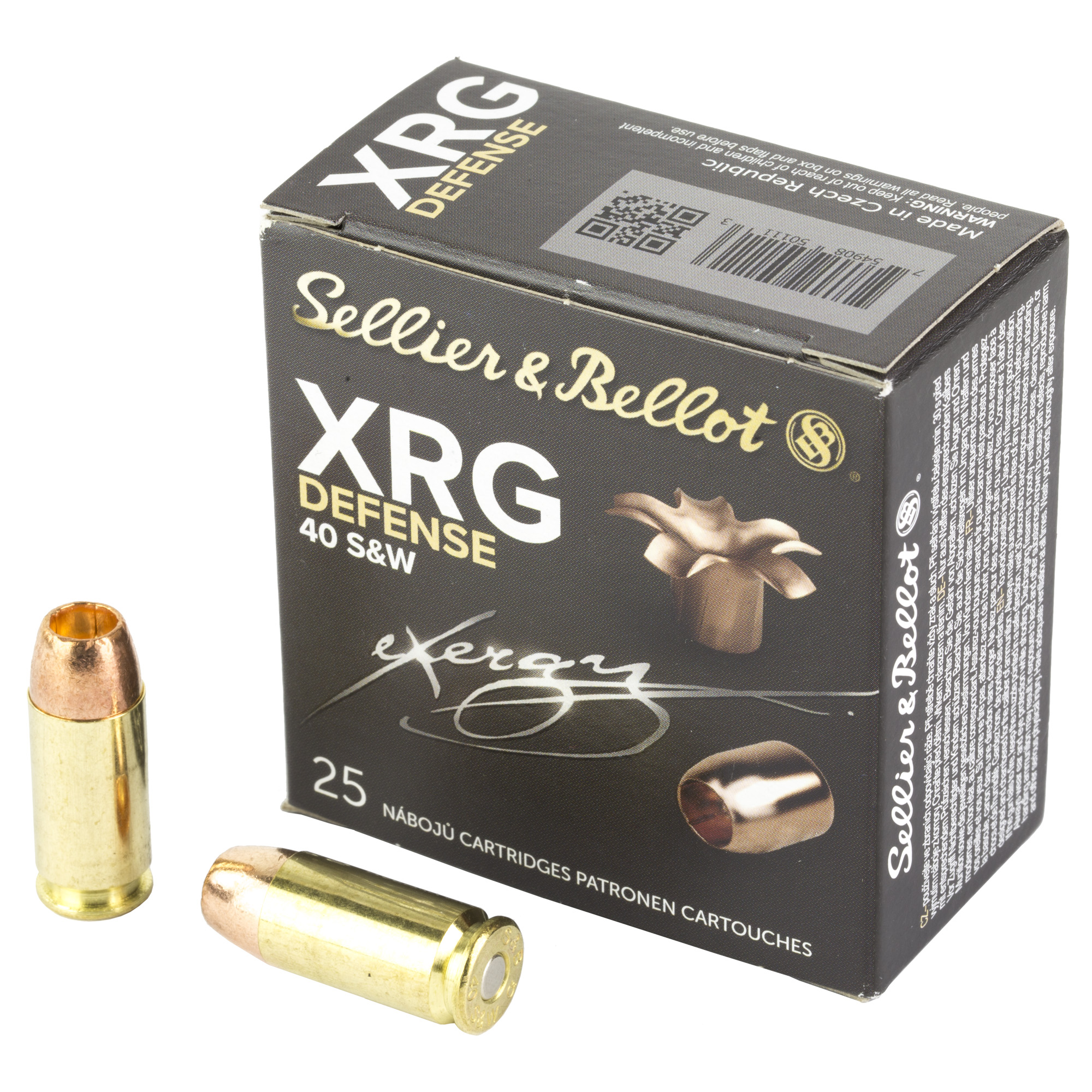 S&B 40 SW 130GR XRG 25 1000