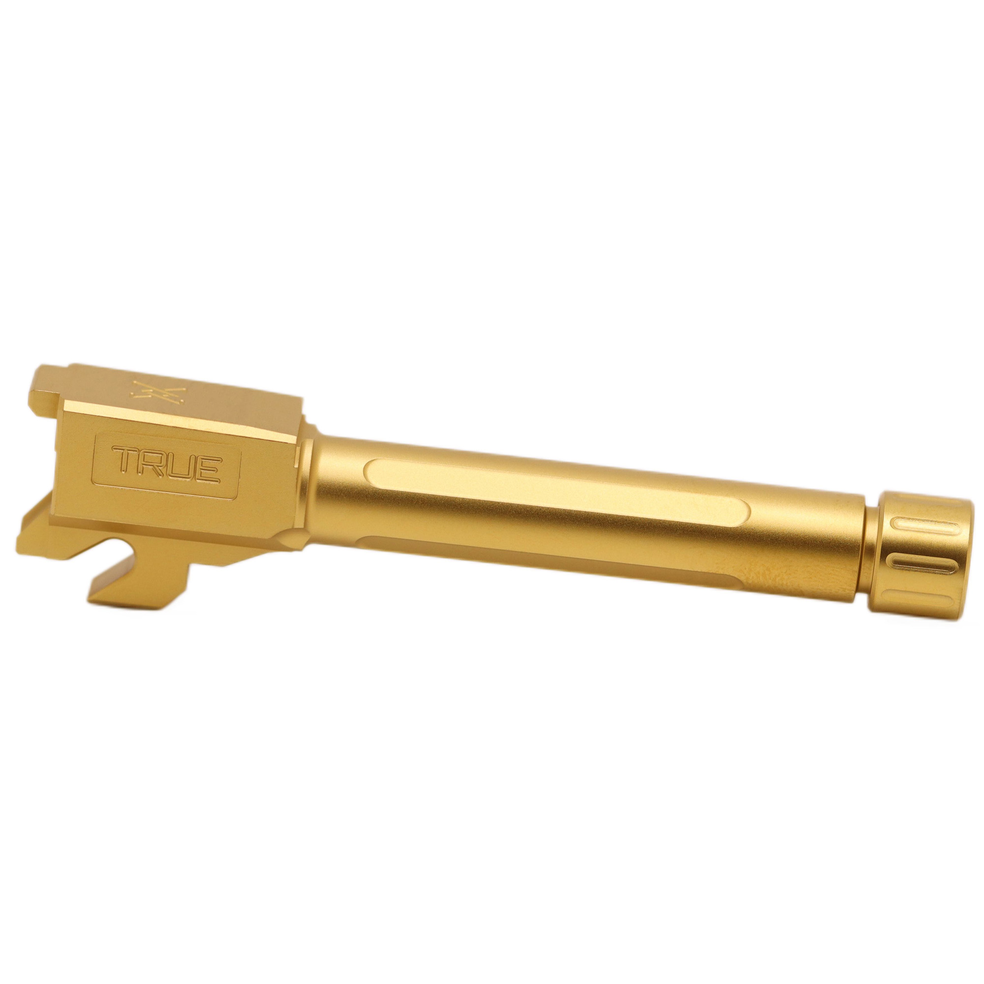 TRUE PRECISION  P320C BBL 9MM GLD TB