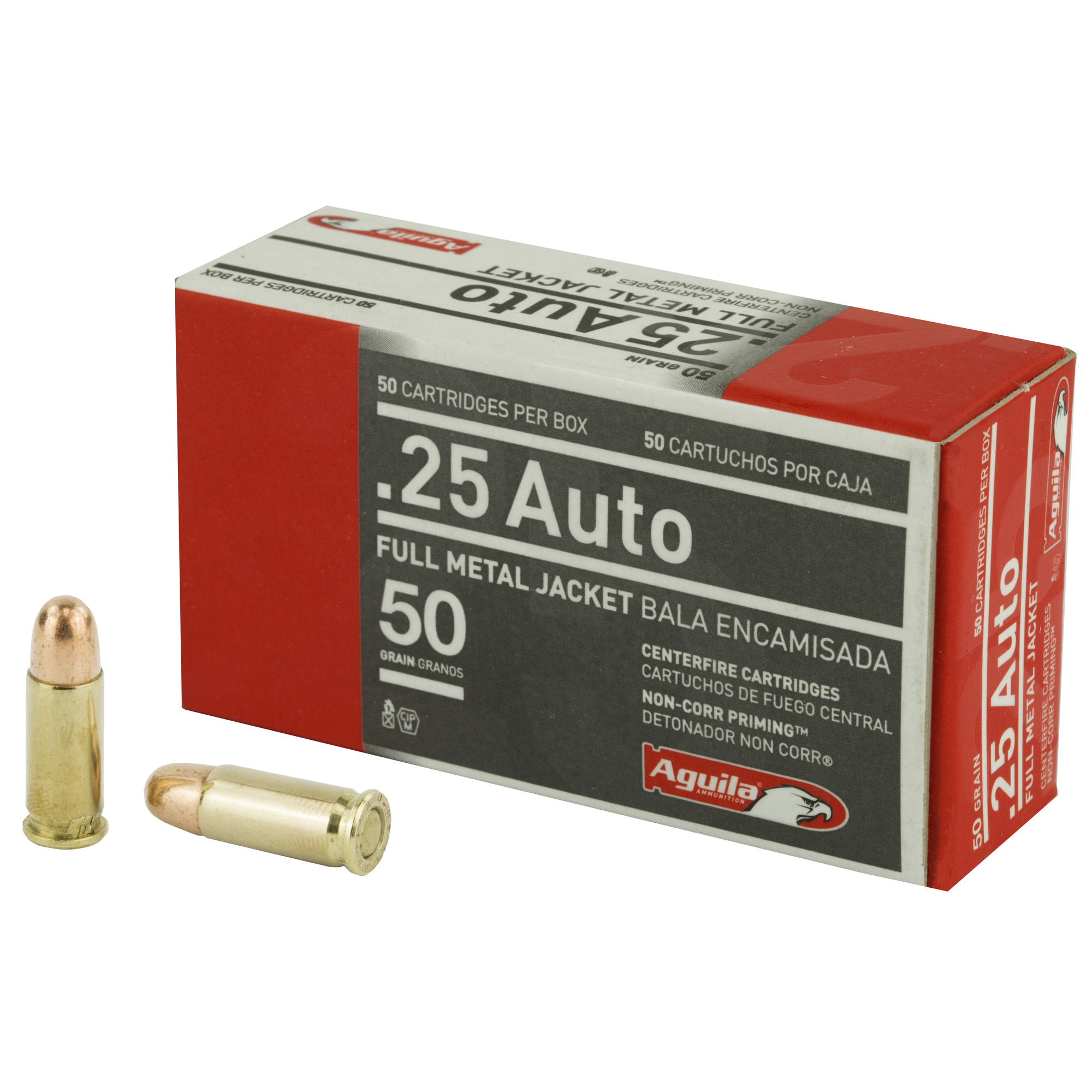 AGUILA 25ACP 50GR FMJ 50 1000