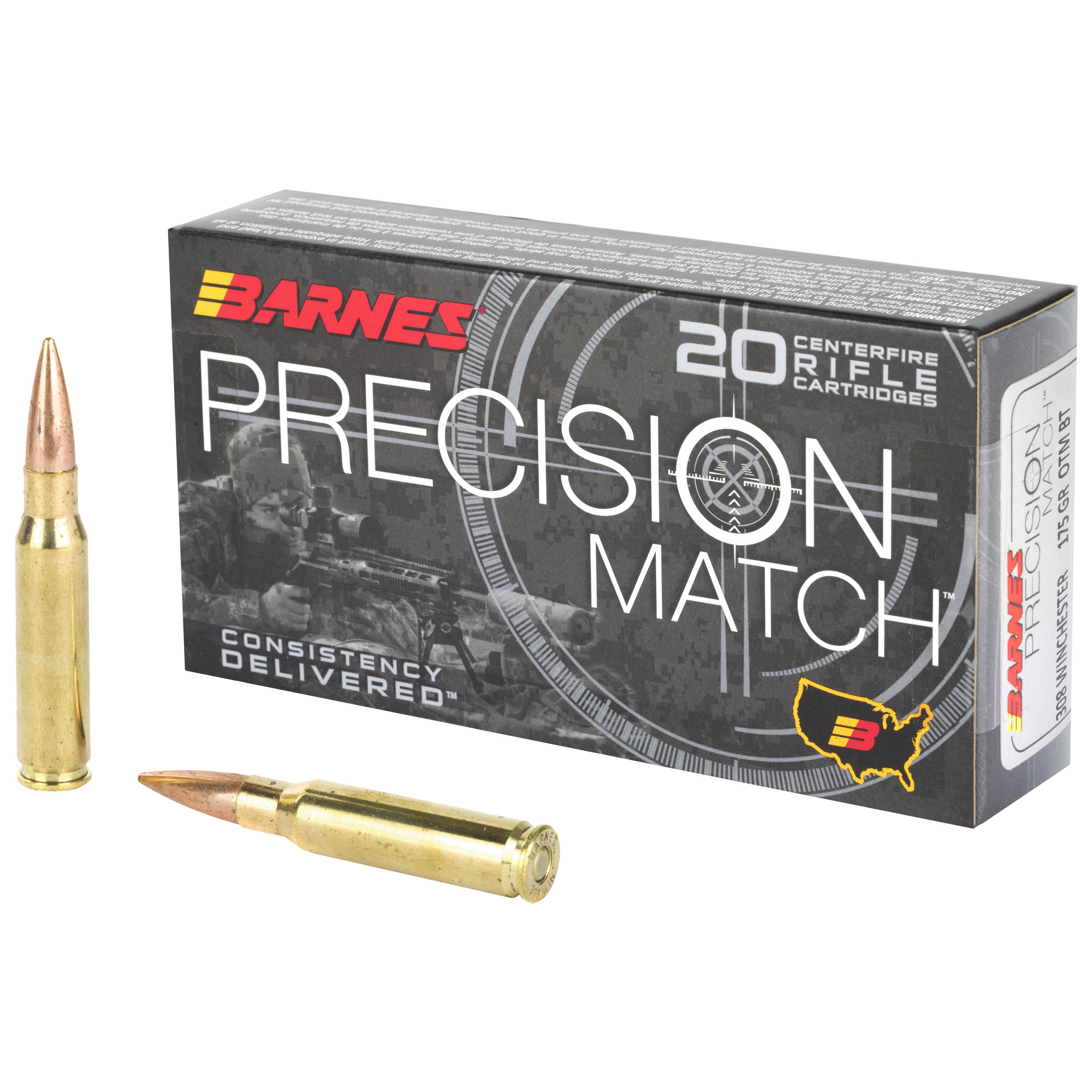 BARNES PREC MTH 308 WIN 175GR 20 200