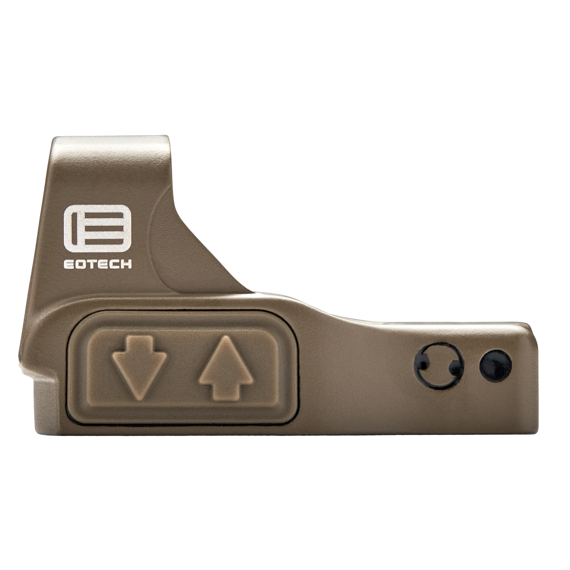EOTECH EFLX MINI REFLEX SIGHT 3 MOA RED DOT ALUMINUM HOUSING WITH DPP FOOTPRINT IN TAN