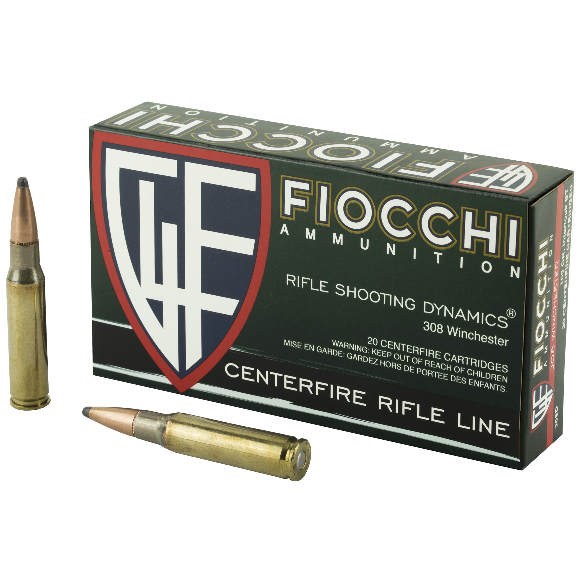 FIOCCHI 308 WIN 165GR INT BTSP 20 200
