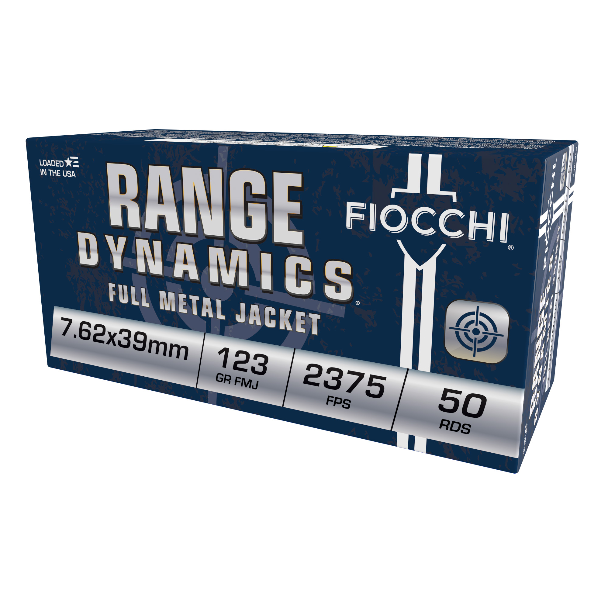 FIOCCHI 7.62X39 FMJ 123GR 50 500