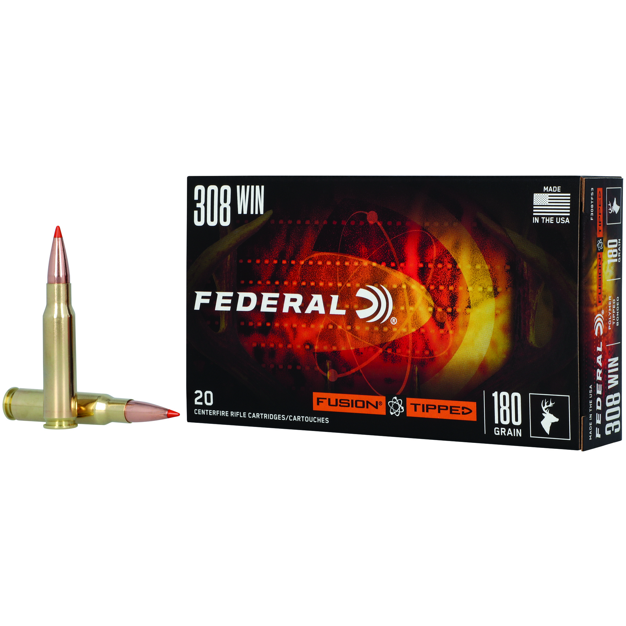 FUSION TIPPED 308 WIN 180GR 20 200