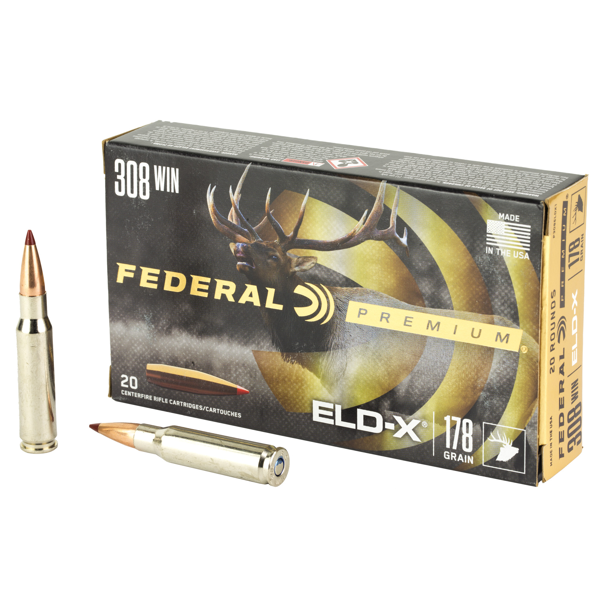 FEDERAL PREMINGTON 308 WIN 178GR ELDX 20 200