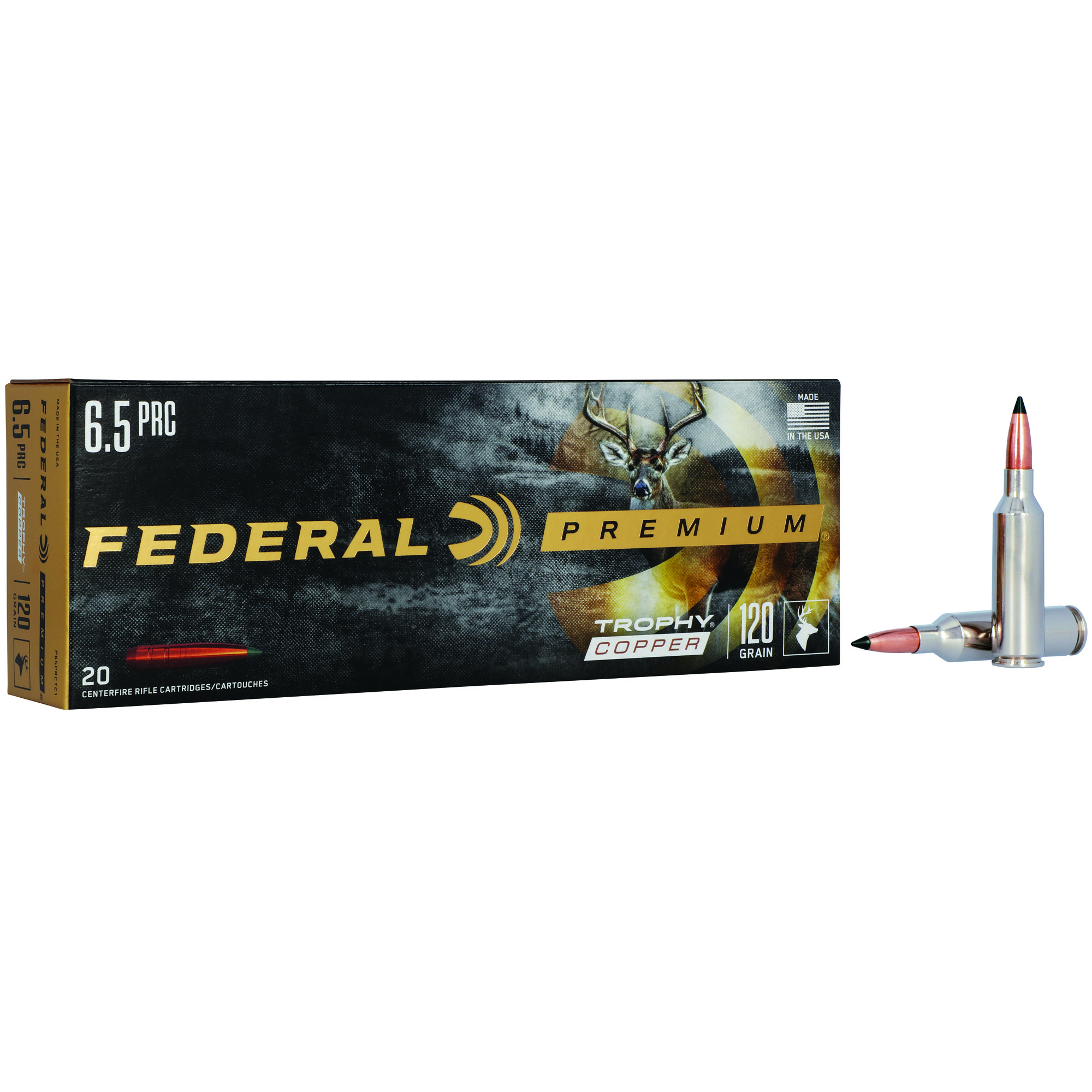 FEDERAL PRM 6.5PRC 120GR TC 20 200
