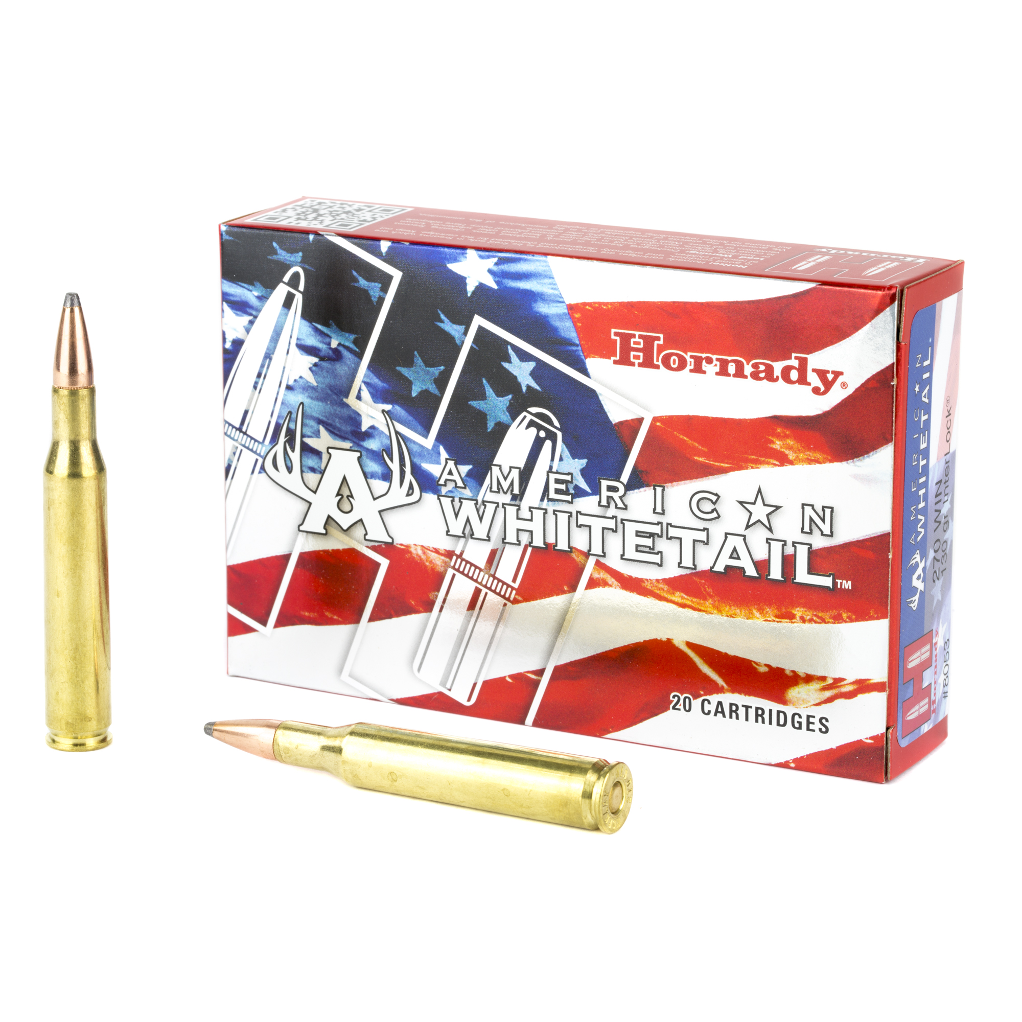 HORNADY AW 270WINCHESTER AMMUNITION 130GR INT SP 20 200