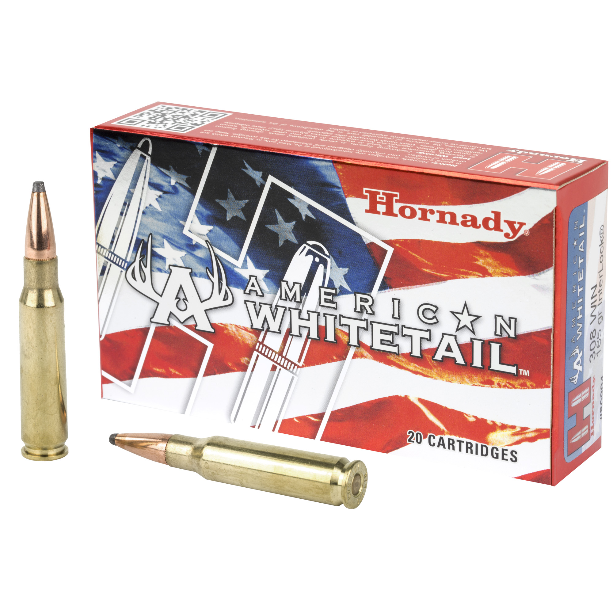 HORNADY AW 308 WIN 165GR INT 20 200