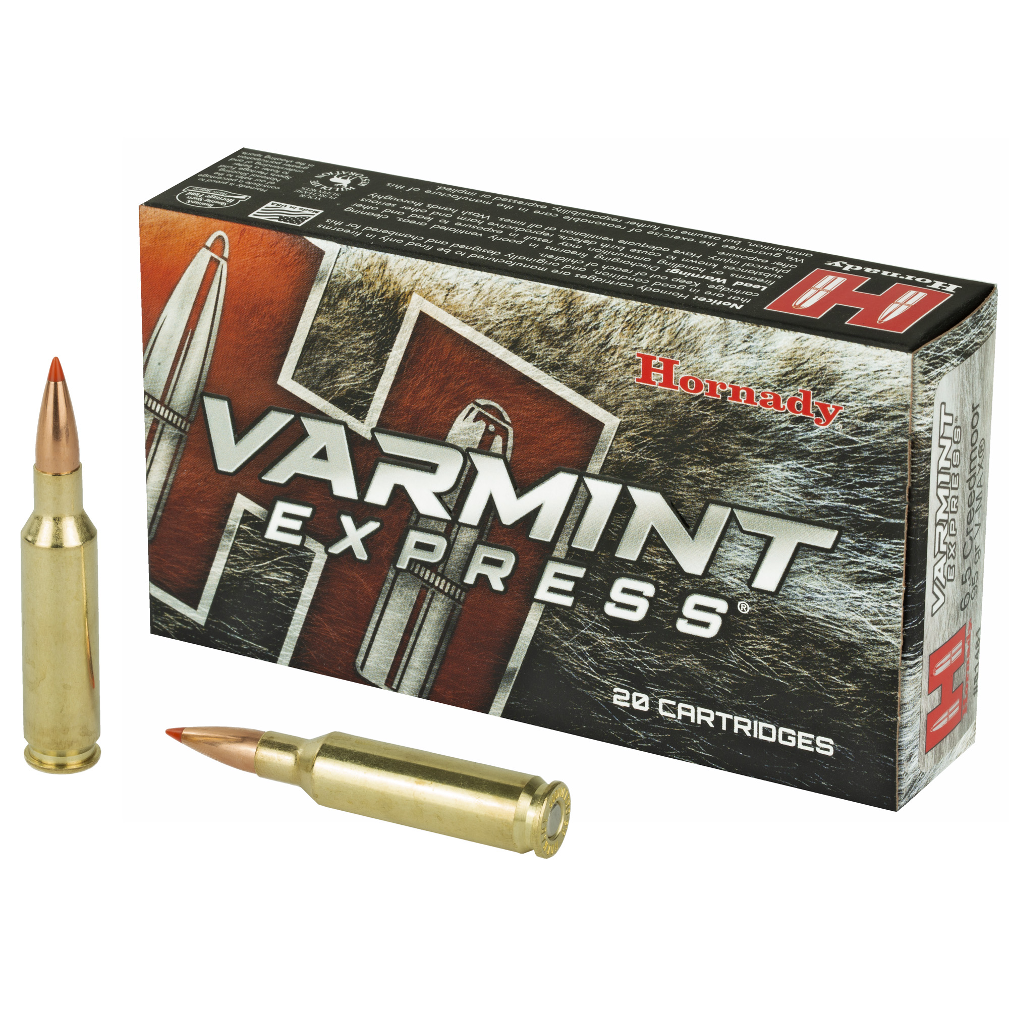 HORNADY 6.5CREED 95GR VMAX 20 200