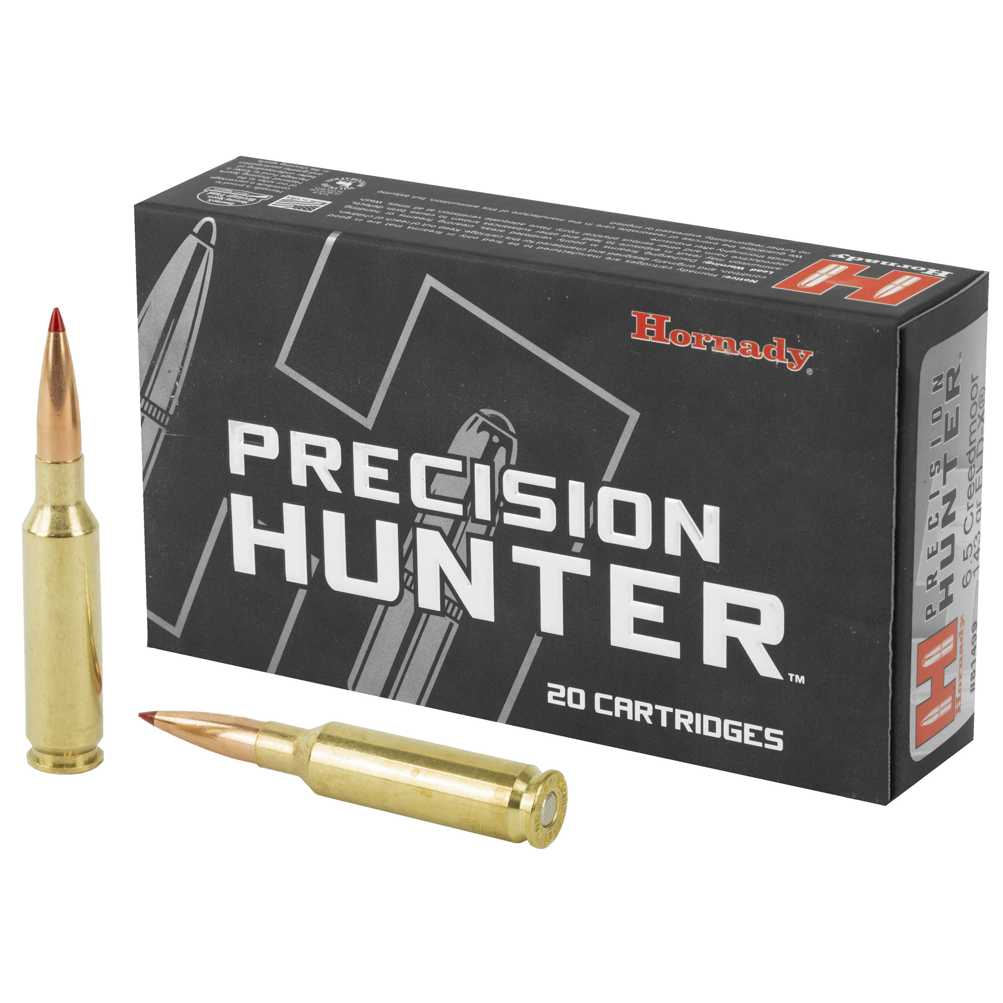 HORNADY PH 6.5CREED 143GR ELD-X 20 200