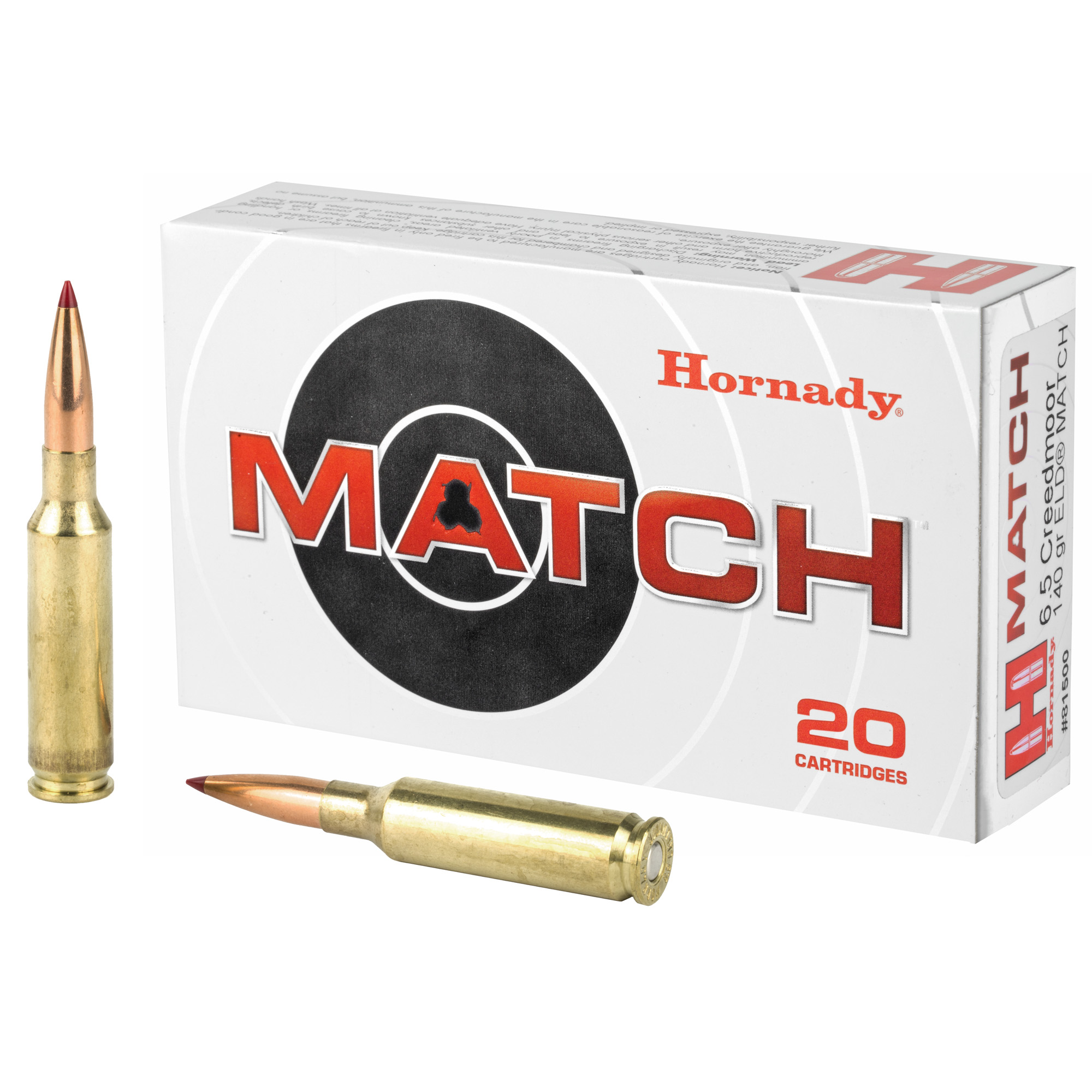 HORNADY 6.5CREED 140GR ELD 20 200