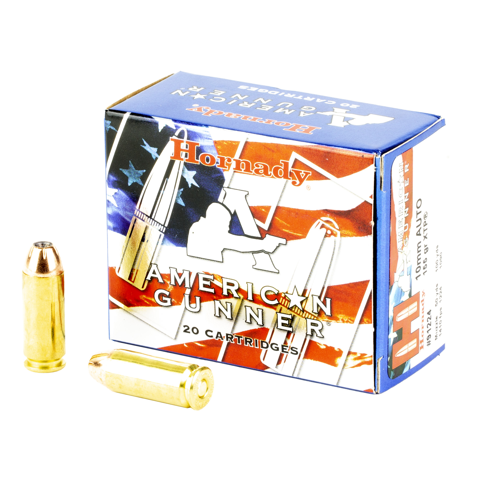 HORNADY AG 10MM AUTO 155GR XTP 20 200