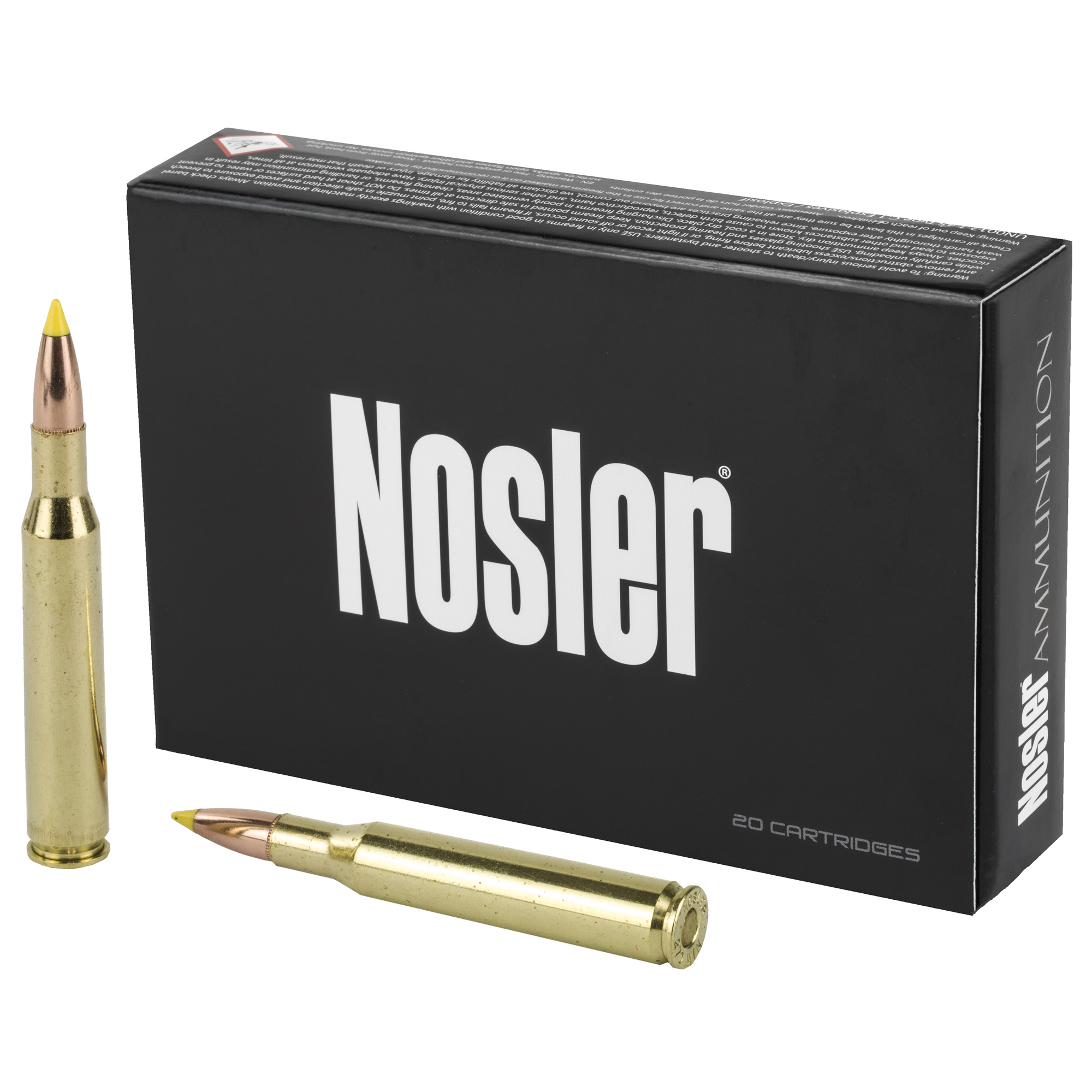 NOSLER 270WINCHESTER AMMUNITION 130GR BT 20 200