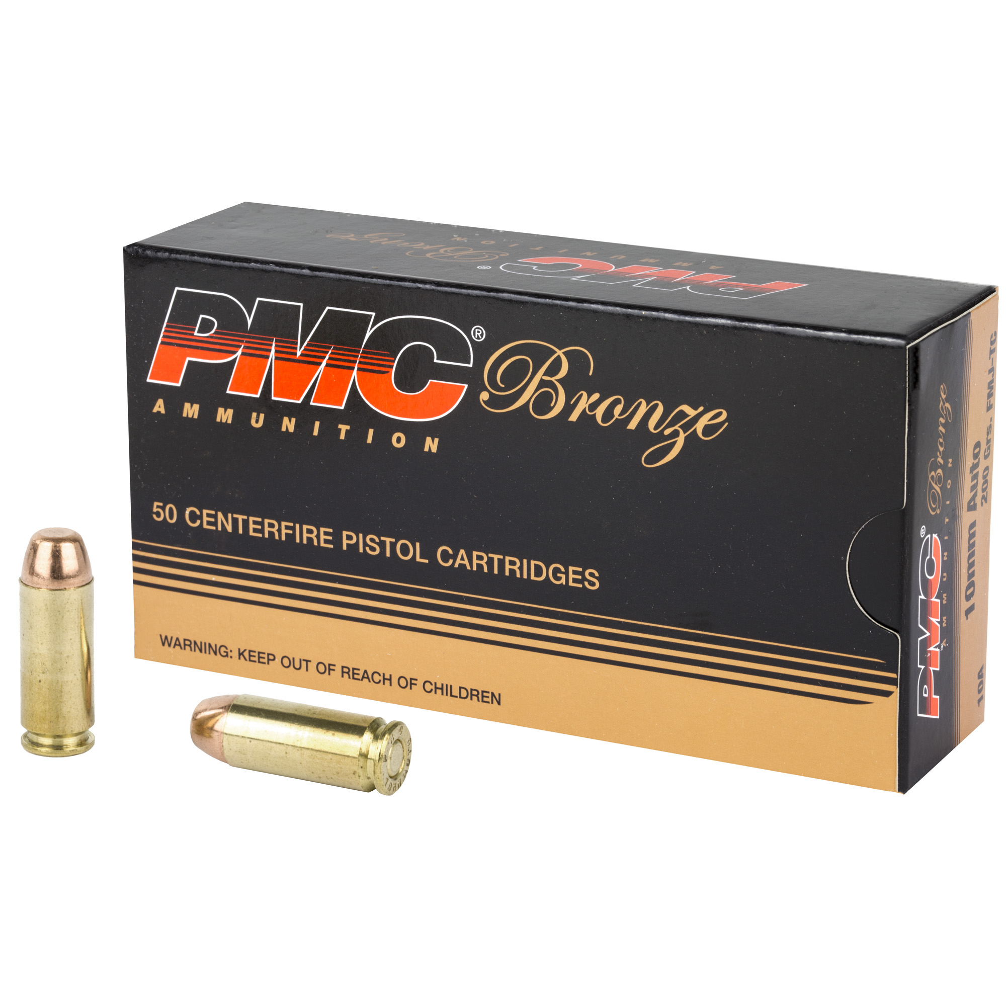 PMC AMMUNITION BRNZ 10MM 200GR FMJ 50 1000