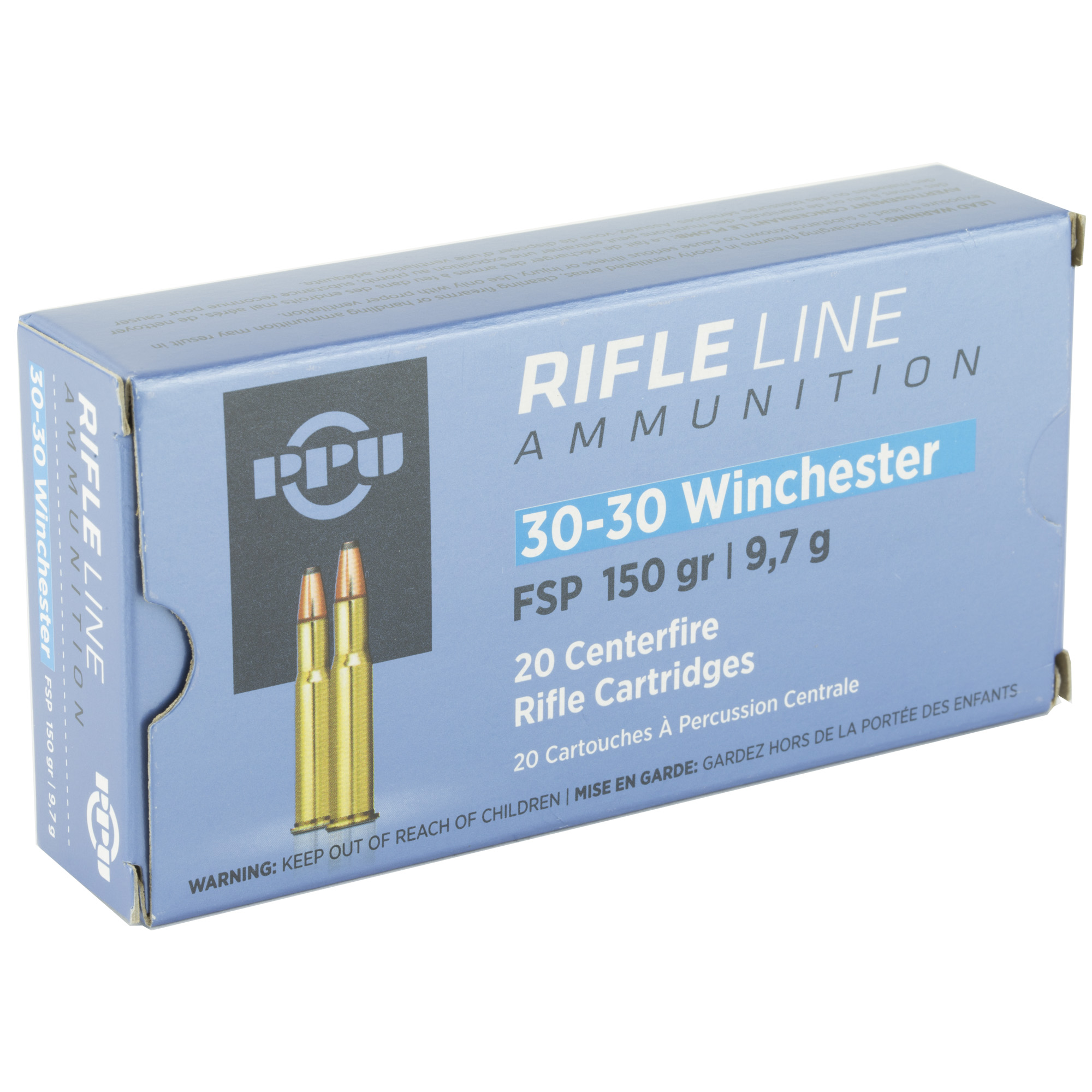 Prvi Partizan Ammunition 30-30 150 Grain Flat Soft Point 20 round box