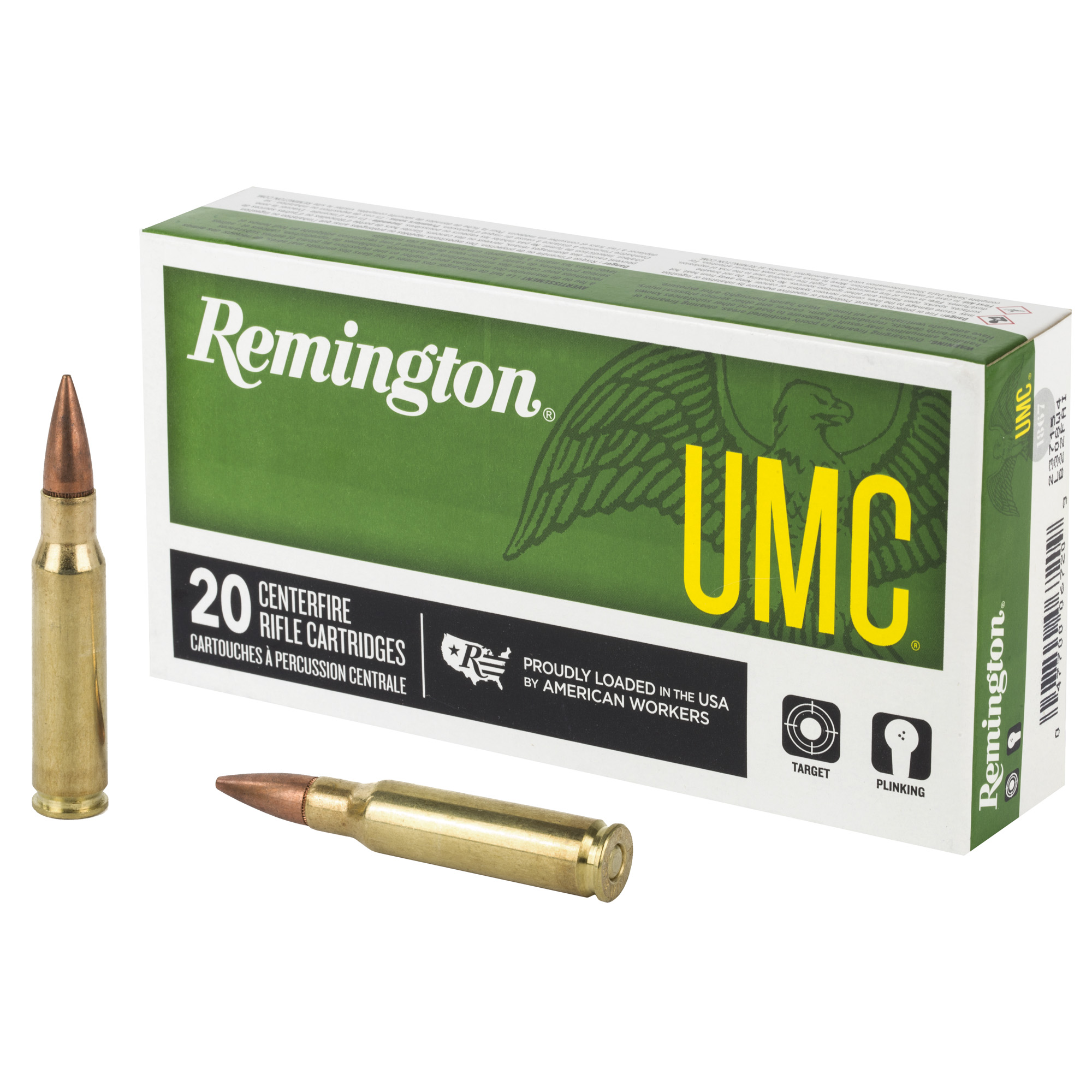 REMINGTON UMC 308 WIN 150GR FMJ 20 200
