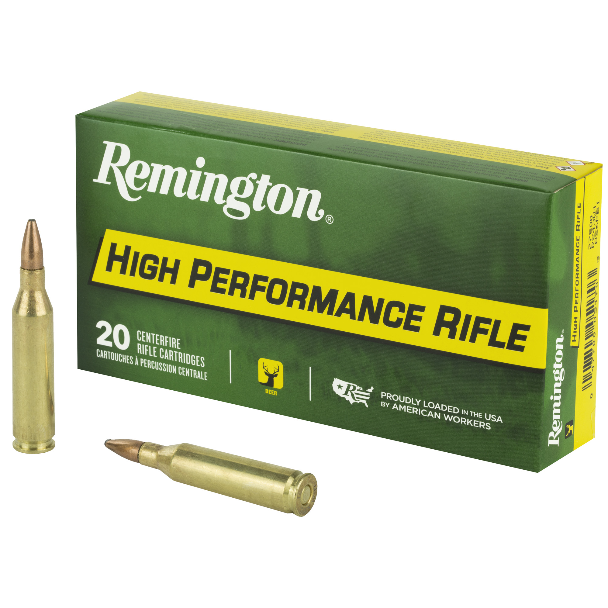 REMINGTON 243WINCHESTER AMMUNITION 80GR PSP 20 200