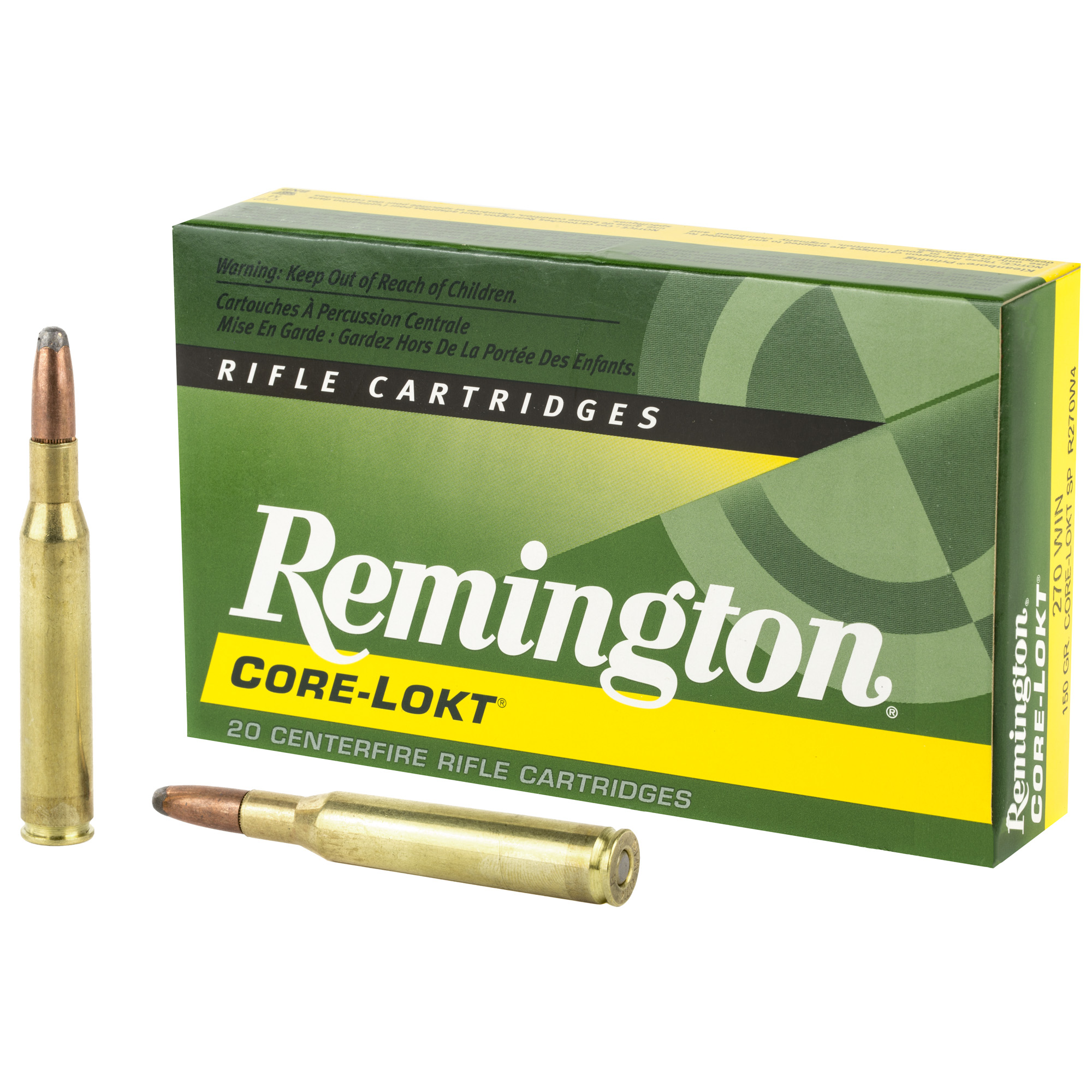 REMINGTON 270WINCHESTER AMMUNITION 150GR SP CL 20 200
