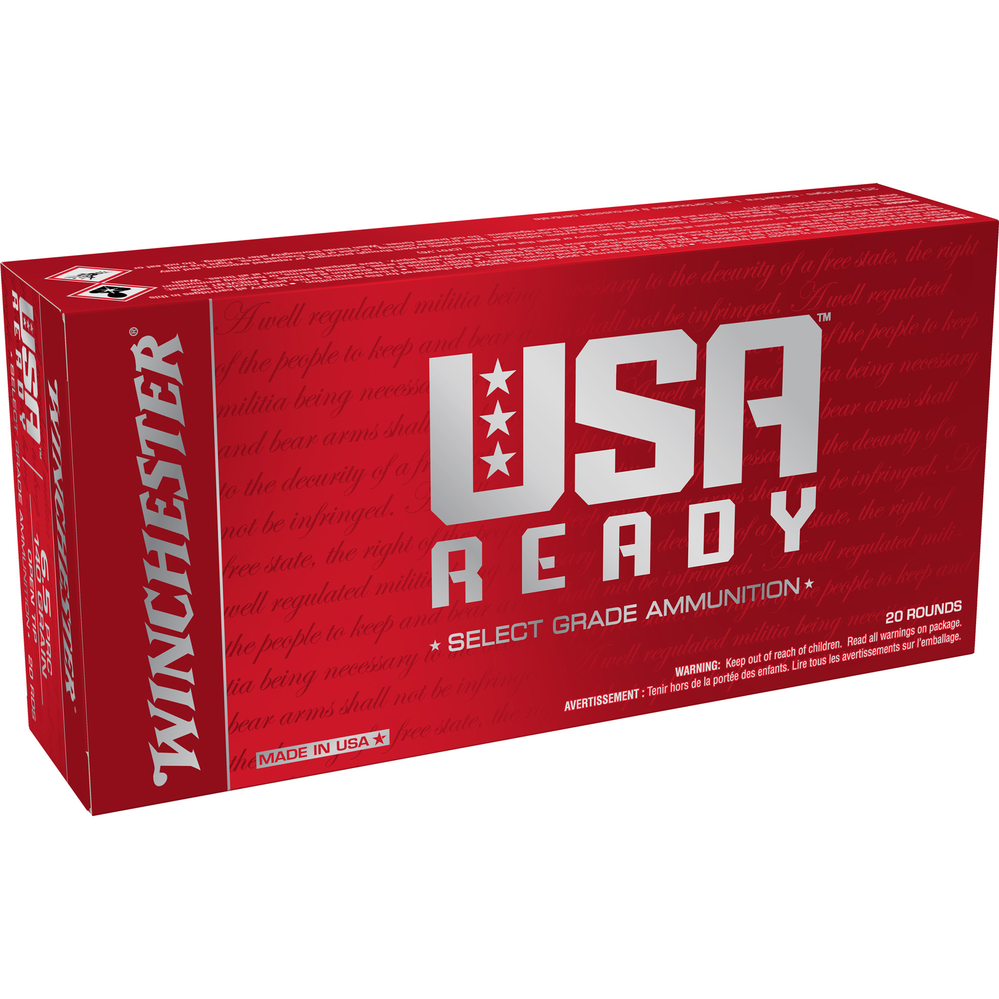 WINCHESTER AMMUNITION USA READY 6.5 PRC 140GR 20 200