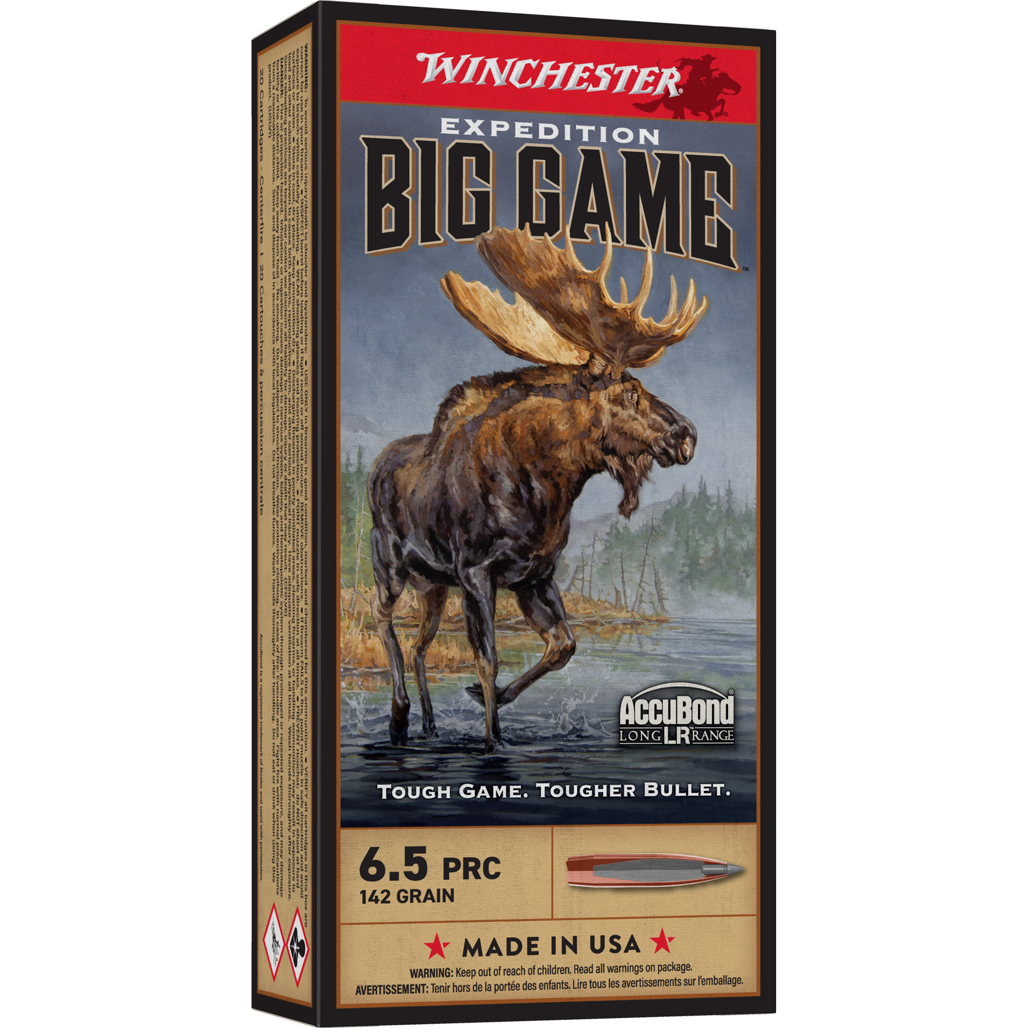 WINCHESTER AMMUNITION 6.5PRC 142GR ACCUBOND LR 20 200