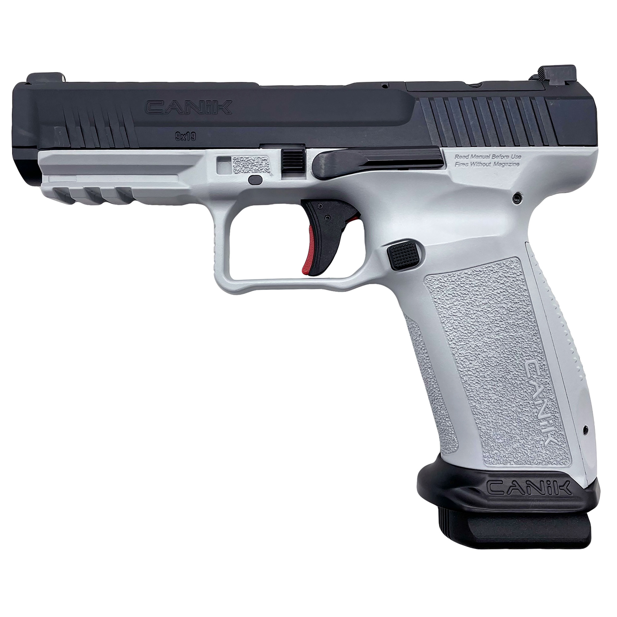 CANIK METE SFT Semi Automatic 9MM Pistol 4.47 20RD in Black/WHT