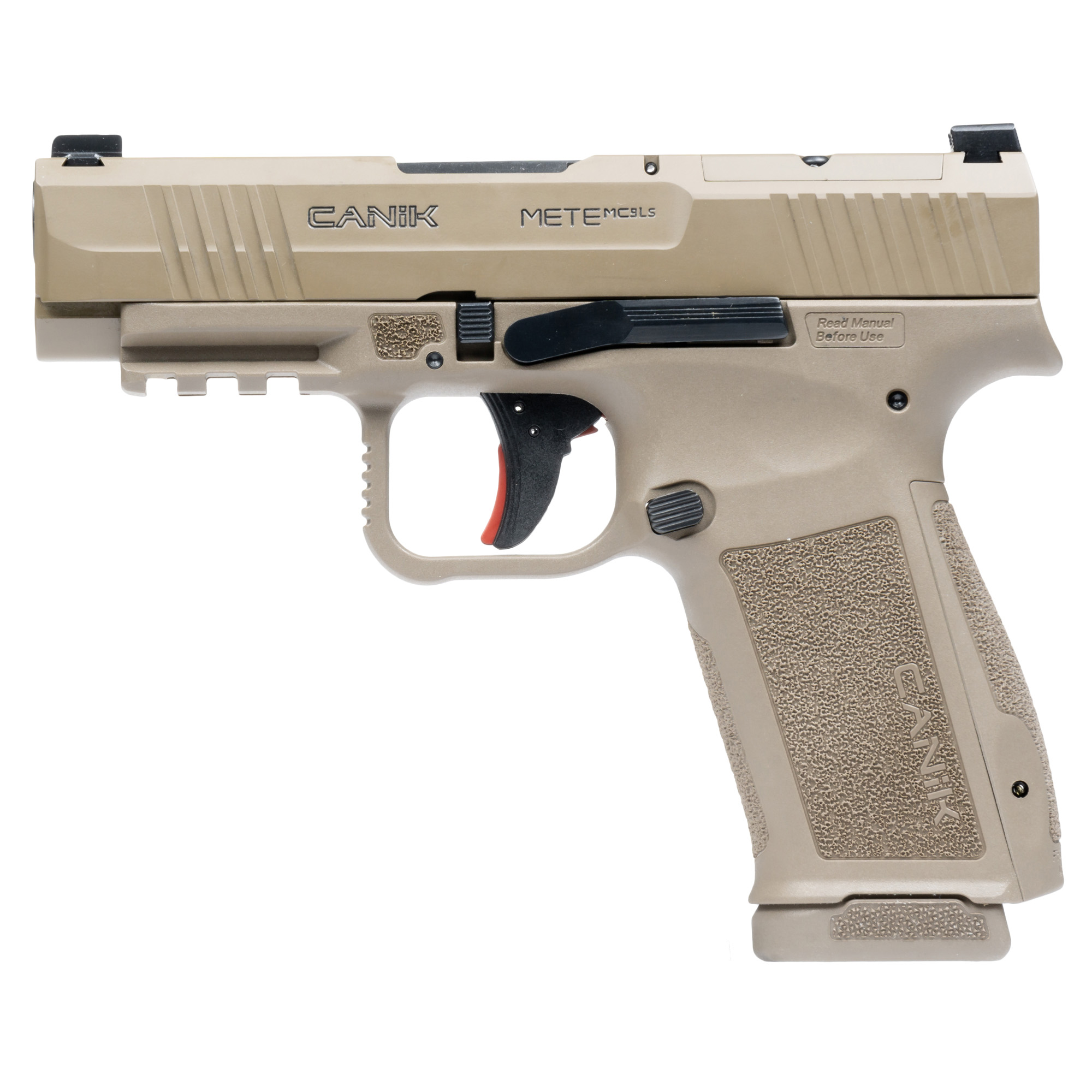 CANIK METE MC9LS 9MM PISTOL 3.64" BARREL WITH 17 ROUND MAGAZINE IN FLAT DARK EARTH