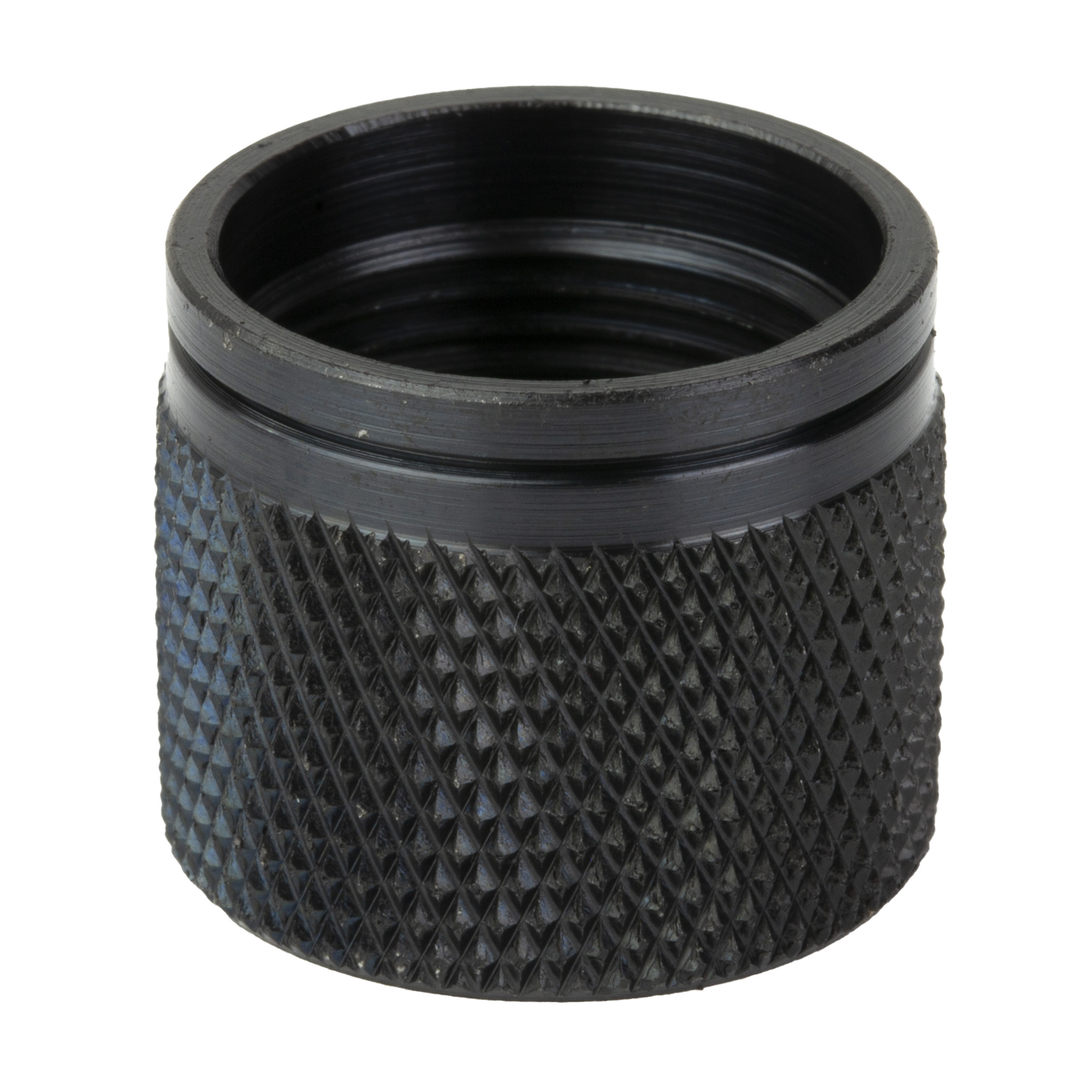 GrovTec GTHM247 Thread Protector Black Oxide Finish Black 5/8X24" Threaded .750" Dia Fits AR10 300 Black Out Barrels