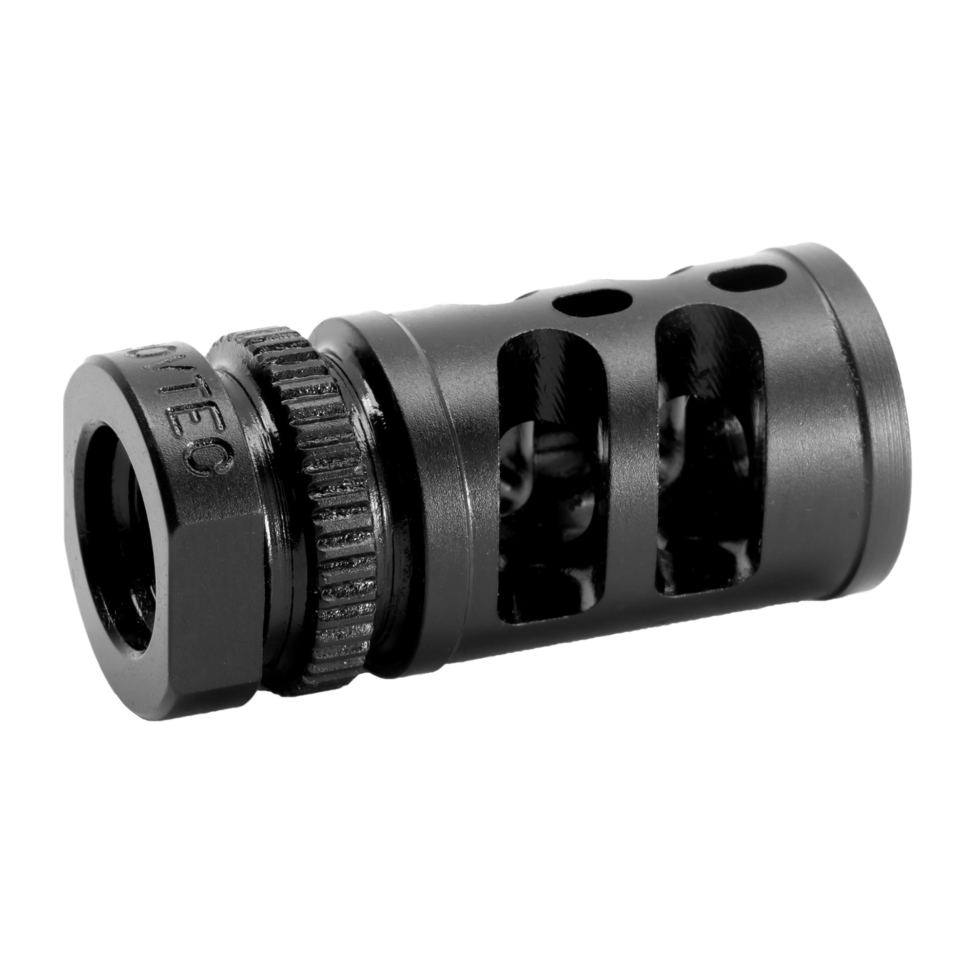 GrovTec G-COMP Compensator 9mm 1/2X28 Thread Pitch Nitride Finish Black