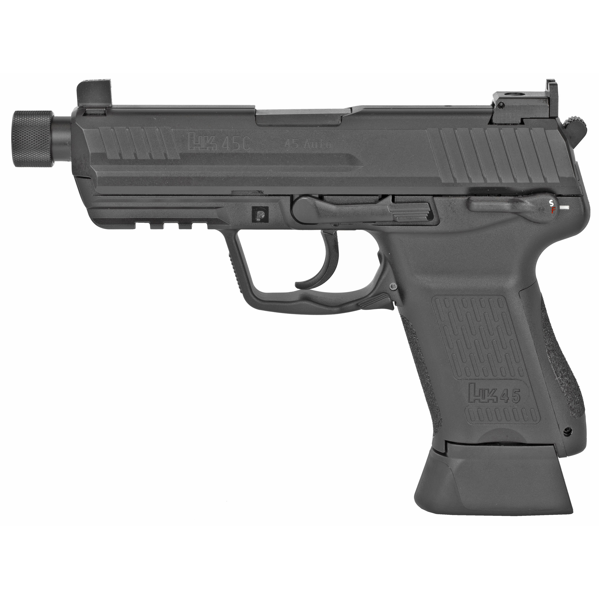 Heckler & Koch Compact Semi Auto Pistol 45ACP 4.57" 10RD V1 DA/SA