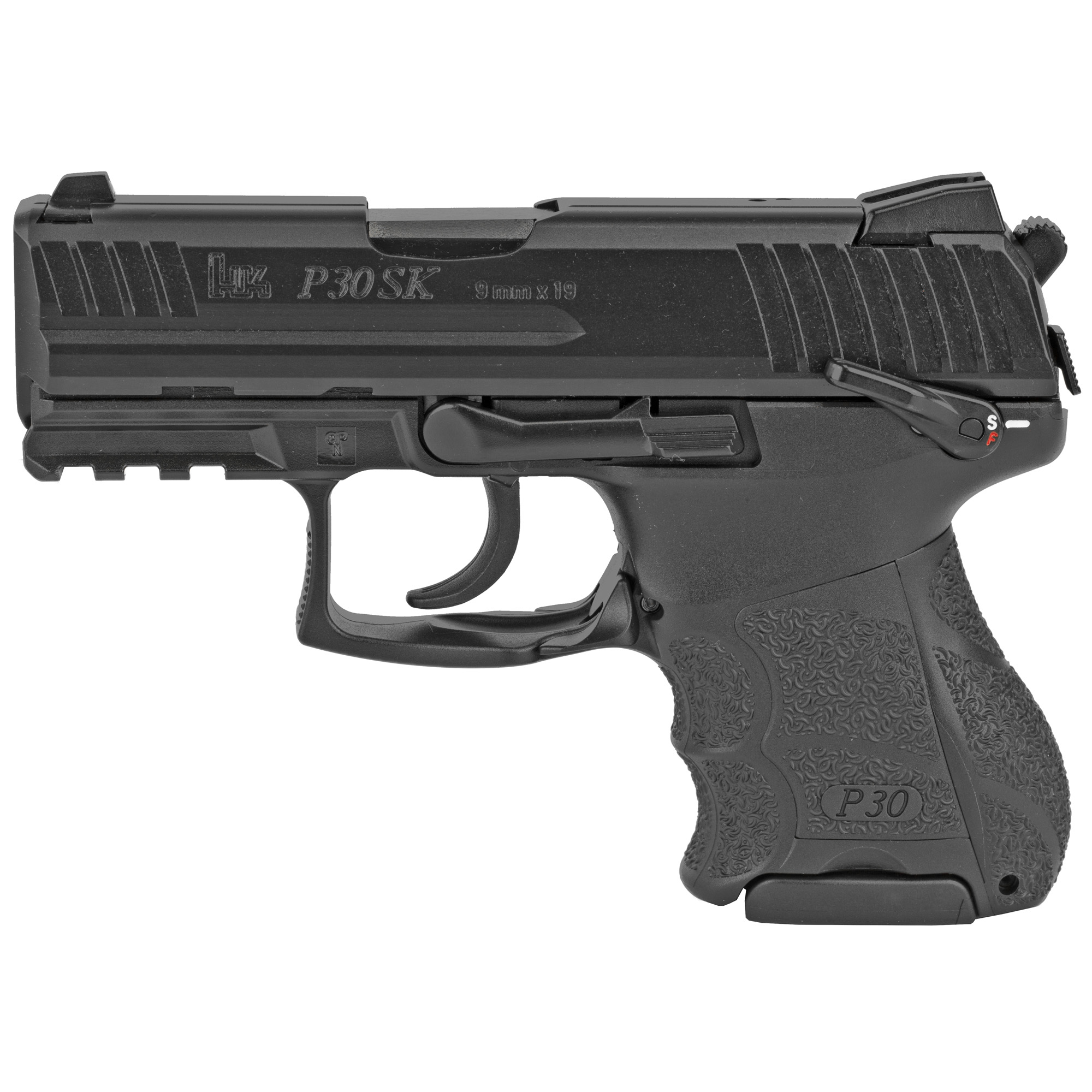 Heckler & Koch Sub Compact Pistol  P30SK 9MM 3.27" 10RD V3 DA/SA Ambidextrous
