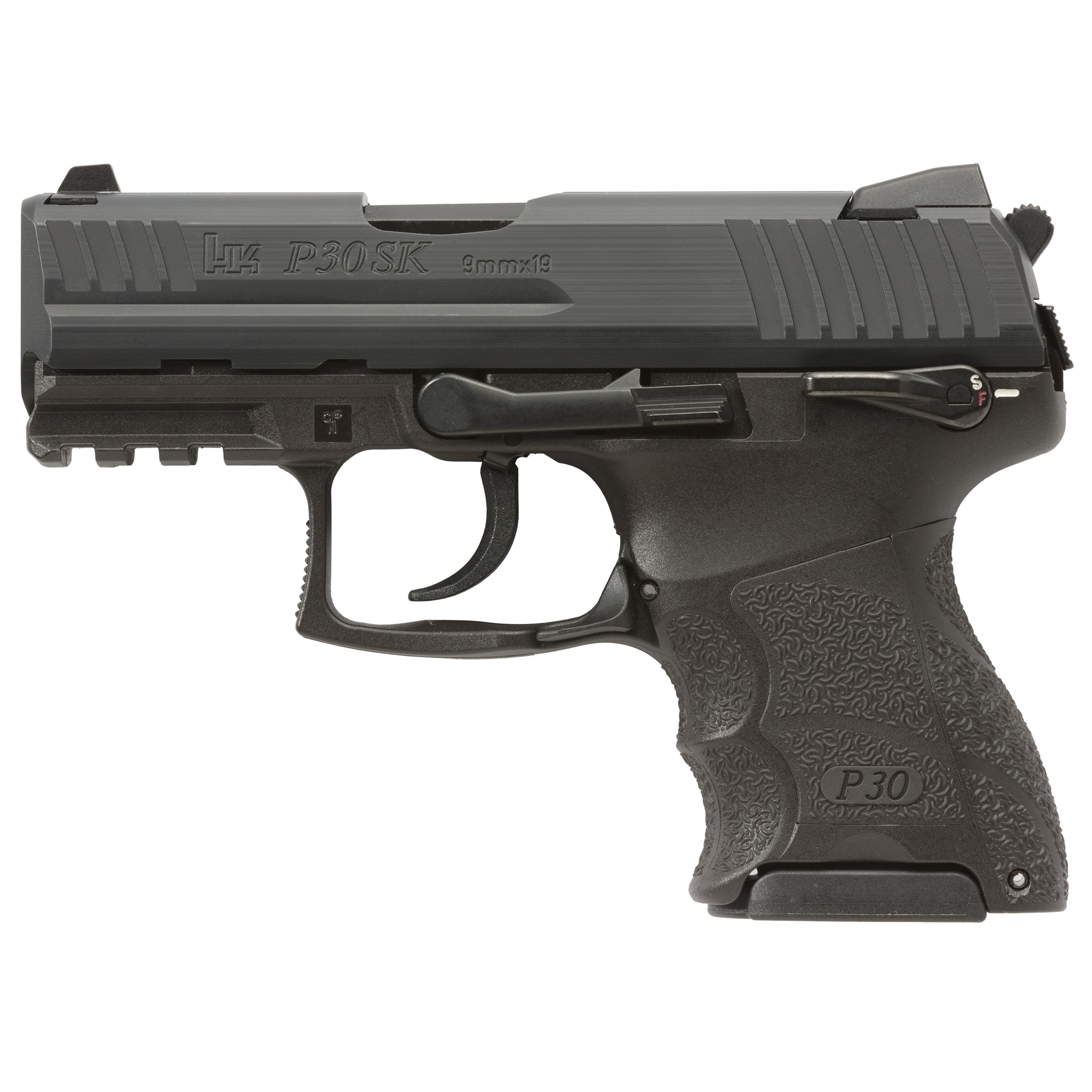 Heckler & Koch Sub Compact Pistol  P30SK 9MM 3.27" 10RD V3 DA/SA with Night Sight