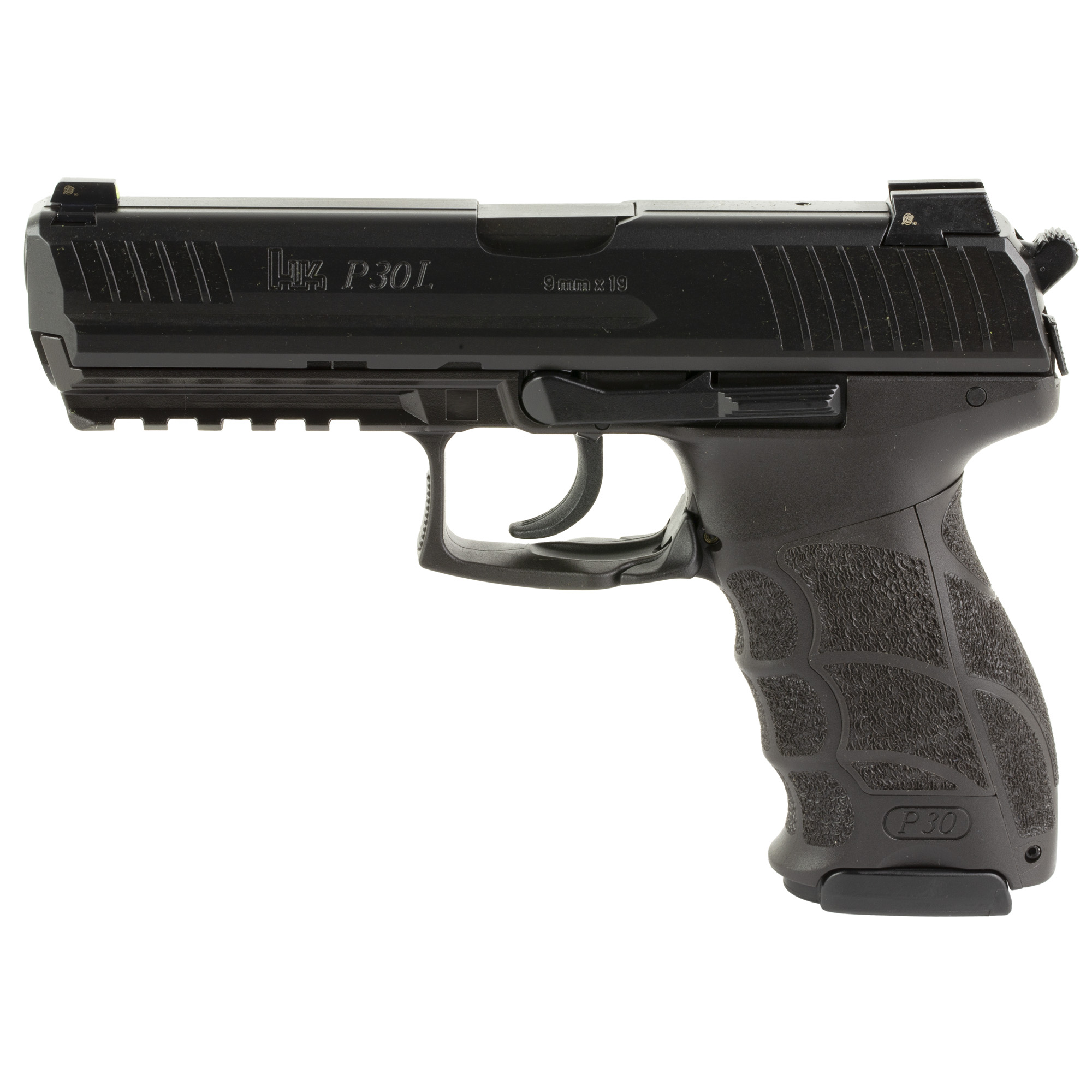 Heckler & Koch Full size Pistol P30L 9MM 4.45" 17RD V3 DA/SA with Night Sight