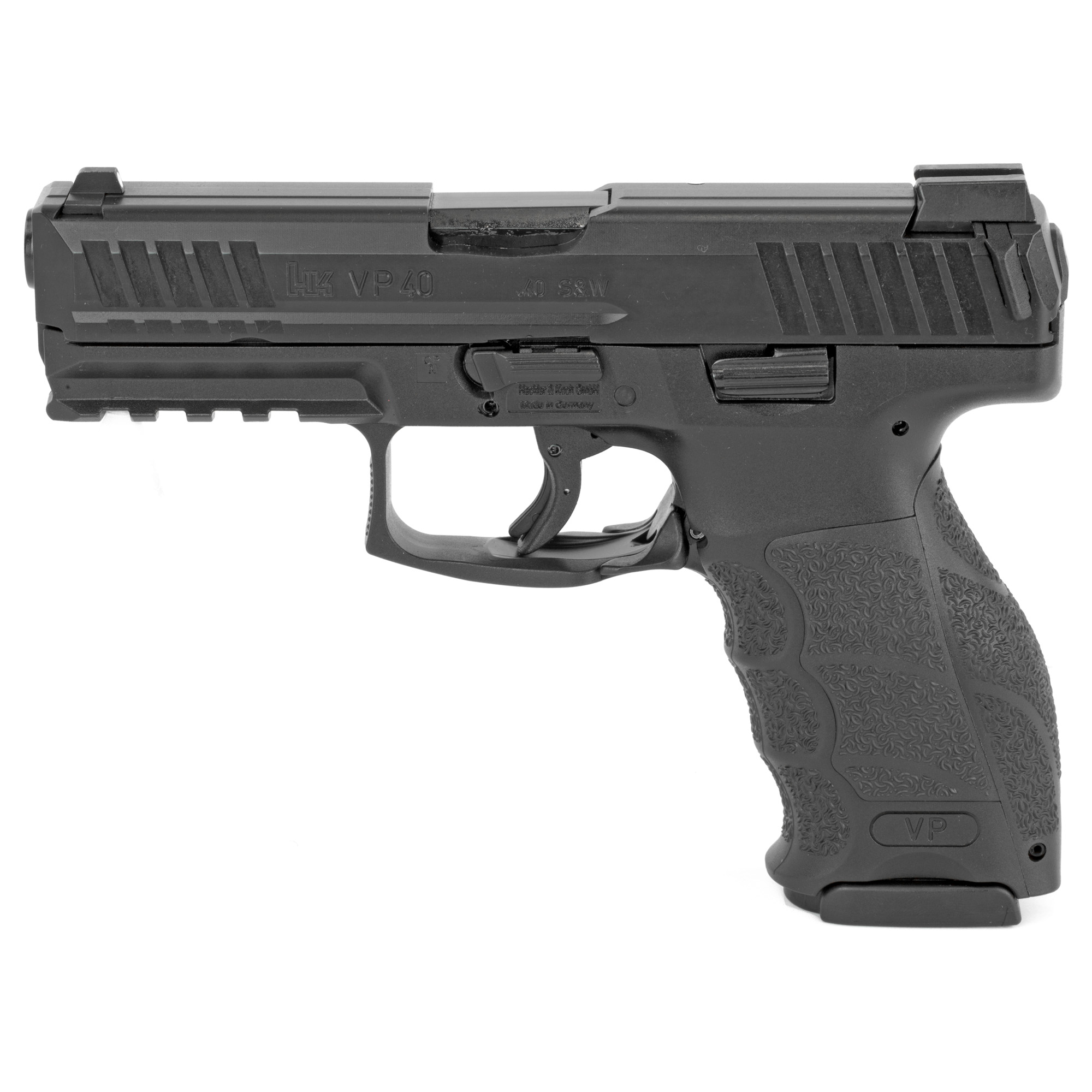 Heckler & Koch Semi Automatic Pistol VP40 40S&W 4.09" 10RD in Black with Night Sight