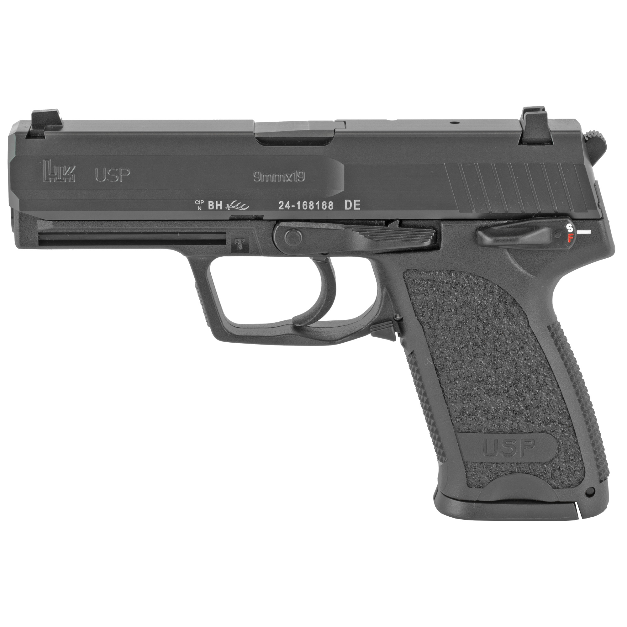 Heckler & Koch Full Size Pistol USP 9MM 4.25" 15RD V1 DA/SA