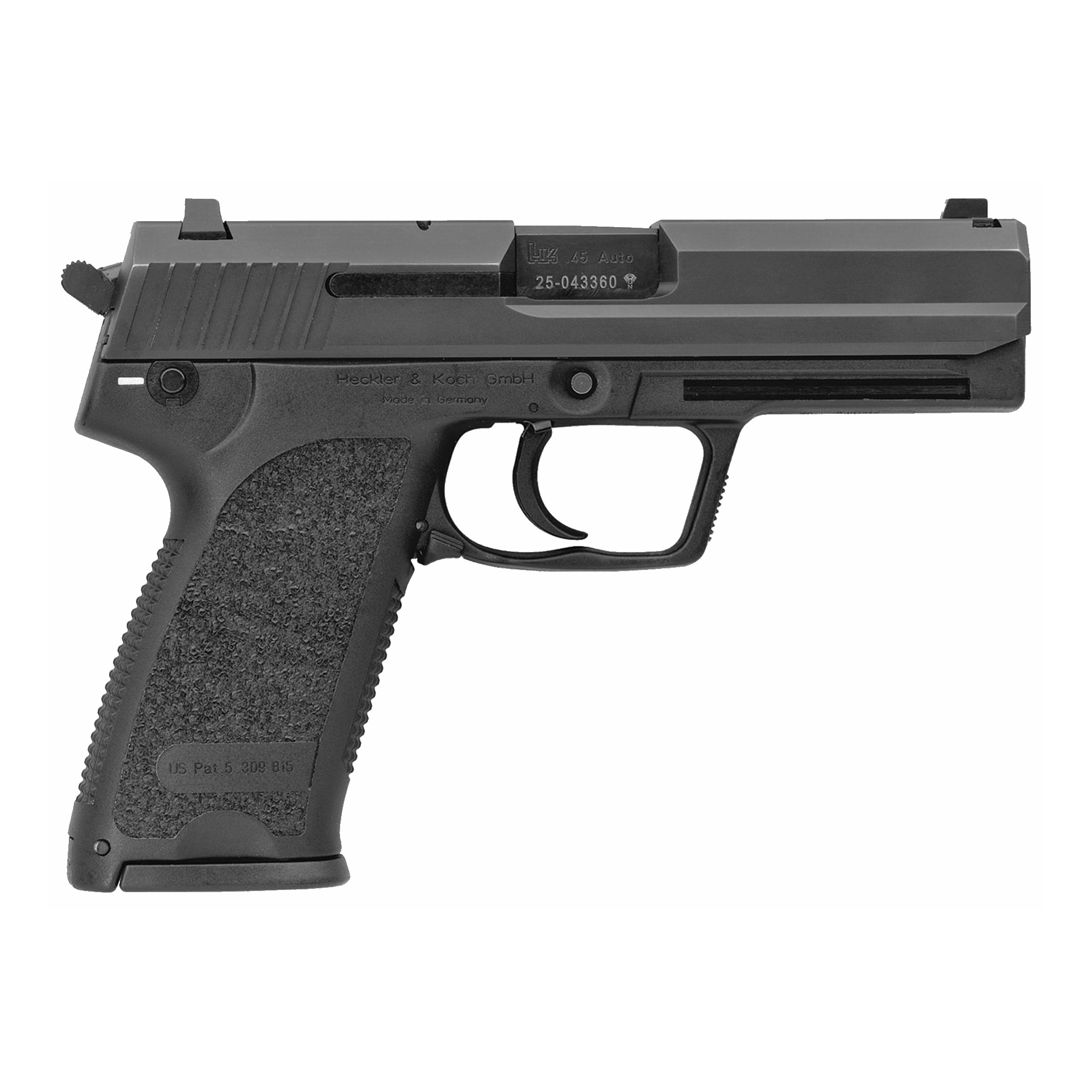 Heckler & Koch Full Size Pistol USP 45ACP 4.41" 10RD V1 DA/SA