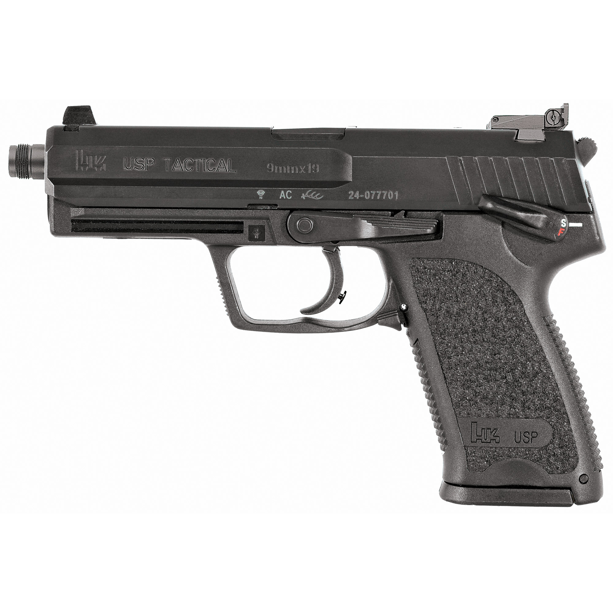 Heckler & Koch Tactical Pistol USP-T 9MM 4.86" 15RD V1 DA/SA AS