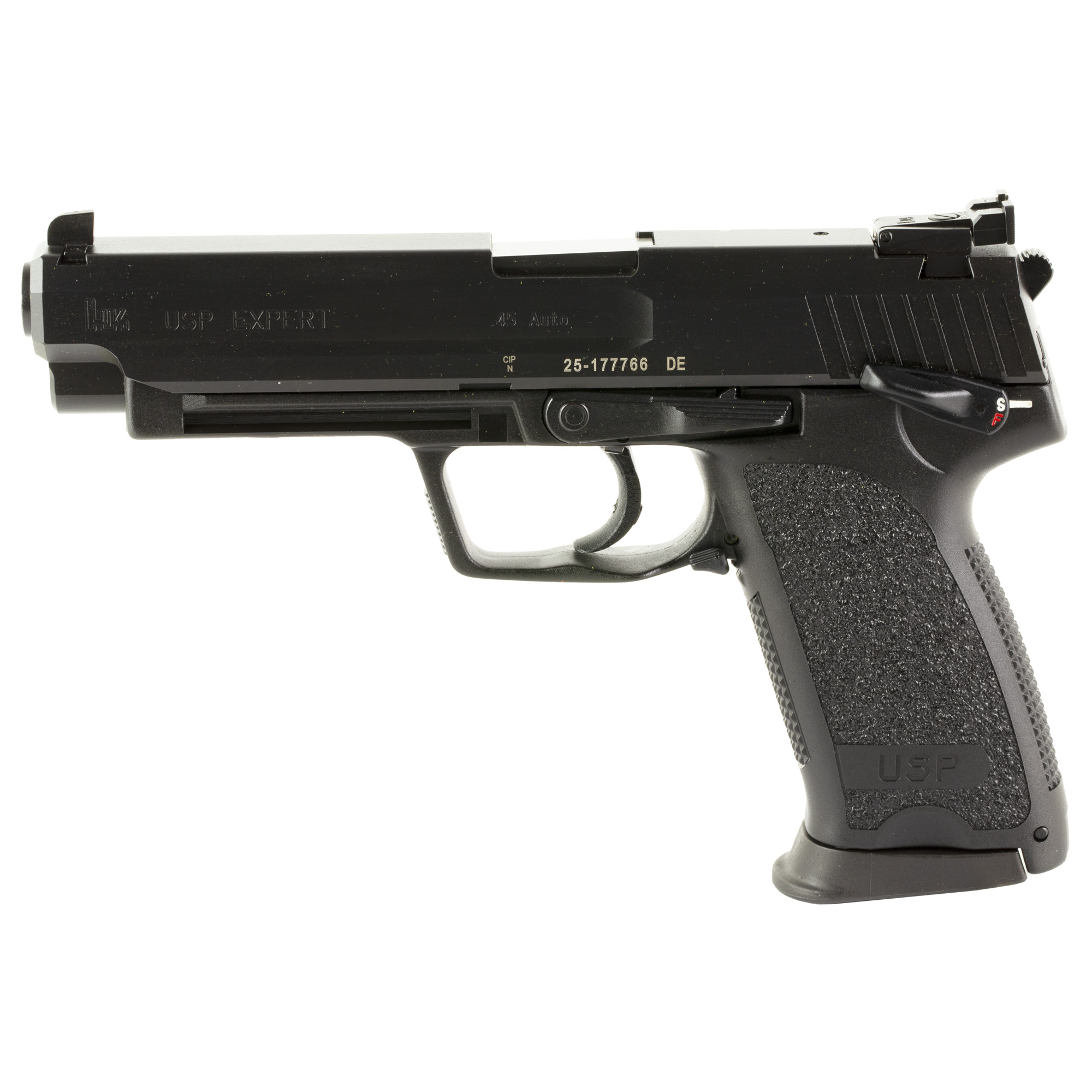 Heckler & Koch Semi Automatic Pistol USP EXPERT 45ACP 5.19" 10RD V1 DA