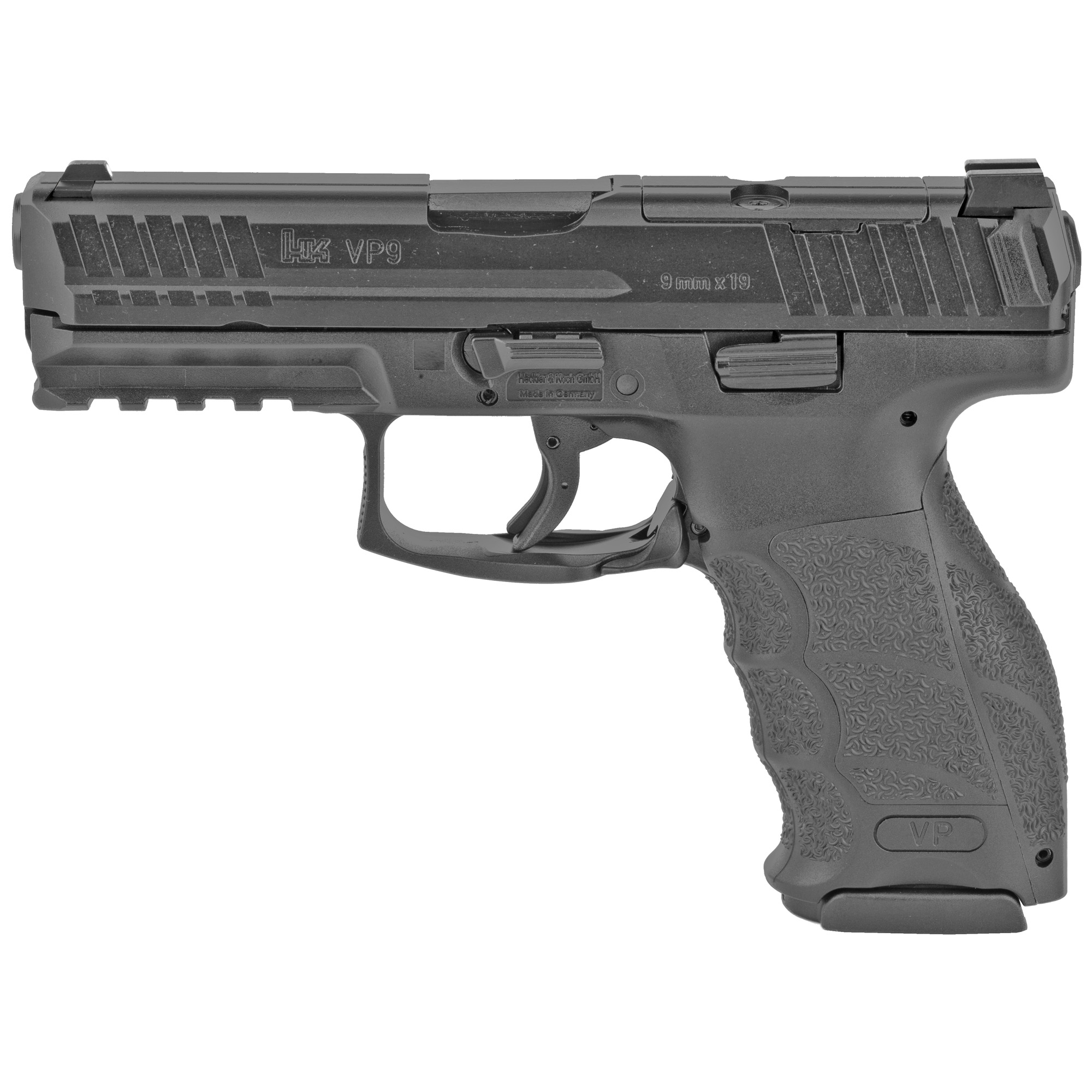 Heckler & Koch Full size Pistol VP9 OR 9MM 4.09" 17RD in Black with Night Sight
