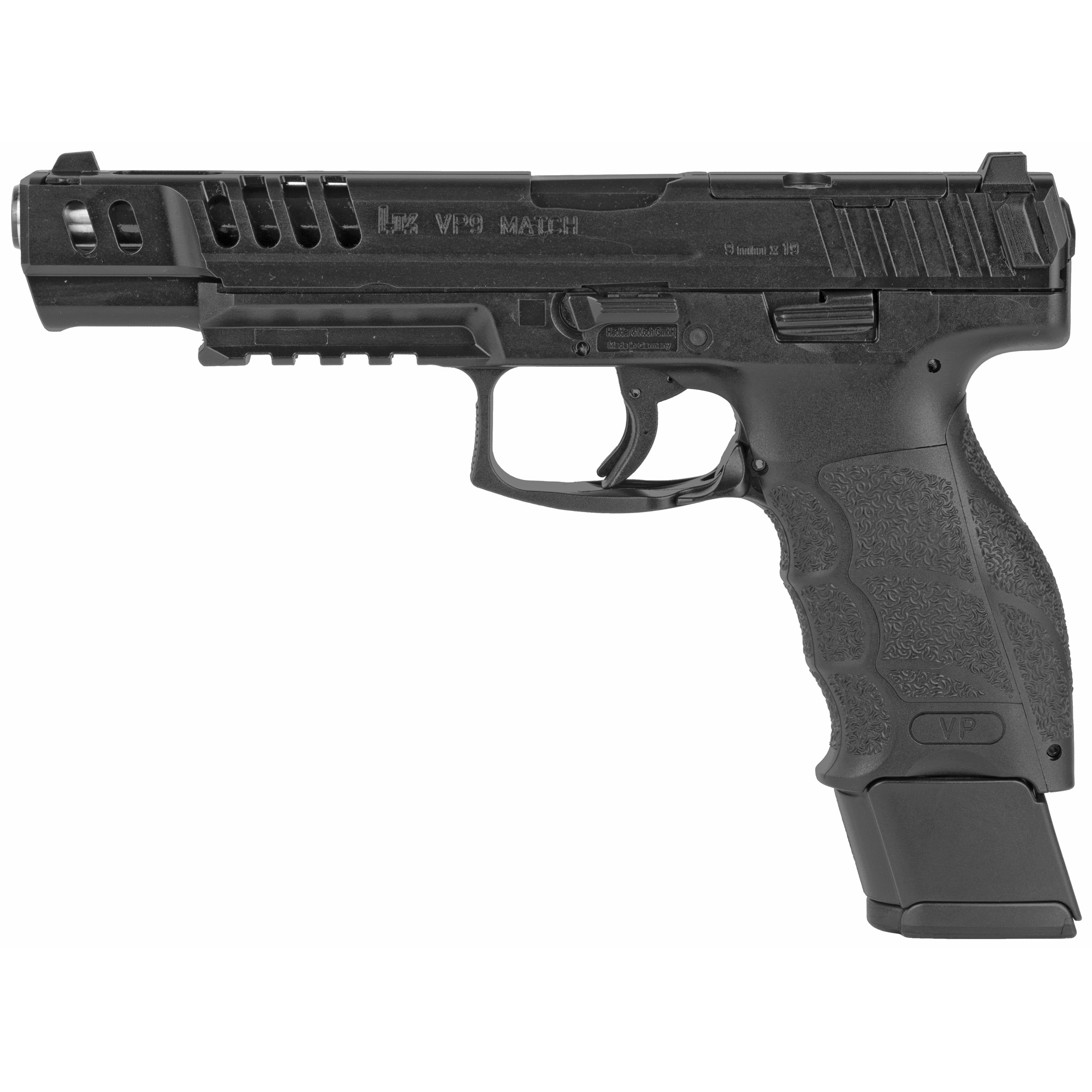 HECKLER & KOCH VP9 MATCH OR 9MM PISTOL 5.51" BARREL WITH 20 ROUND MAGAZINE IN BLACK