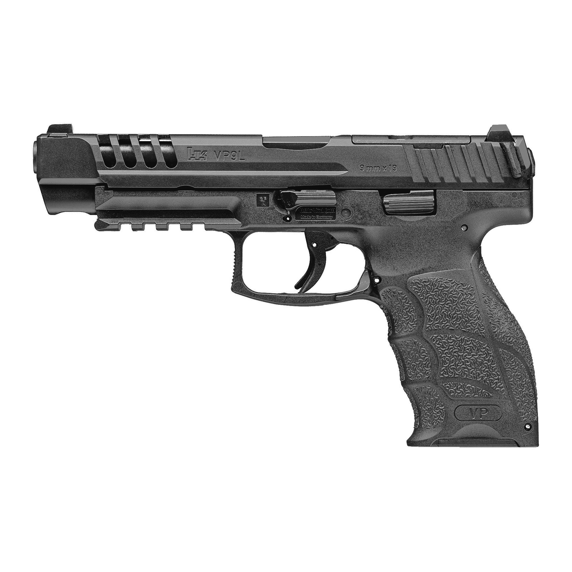 Heckler & Koch Full size Pistol VP9L OR 9MM 5" 10RD in Black