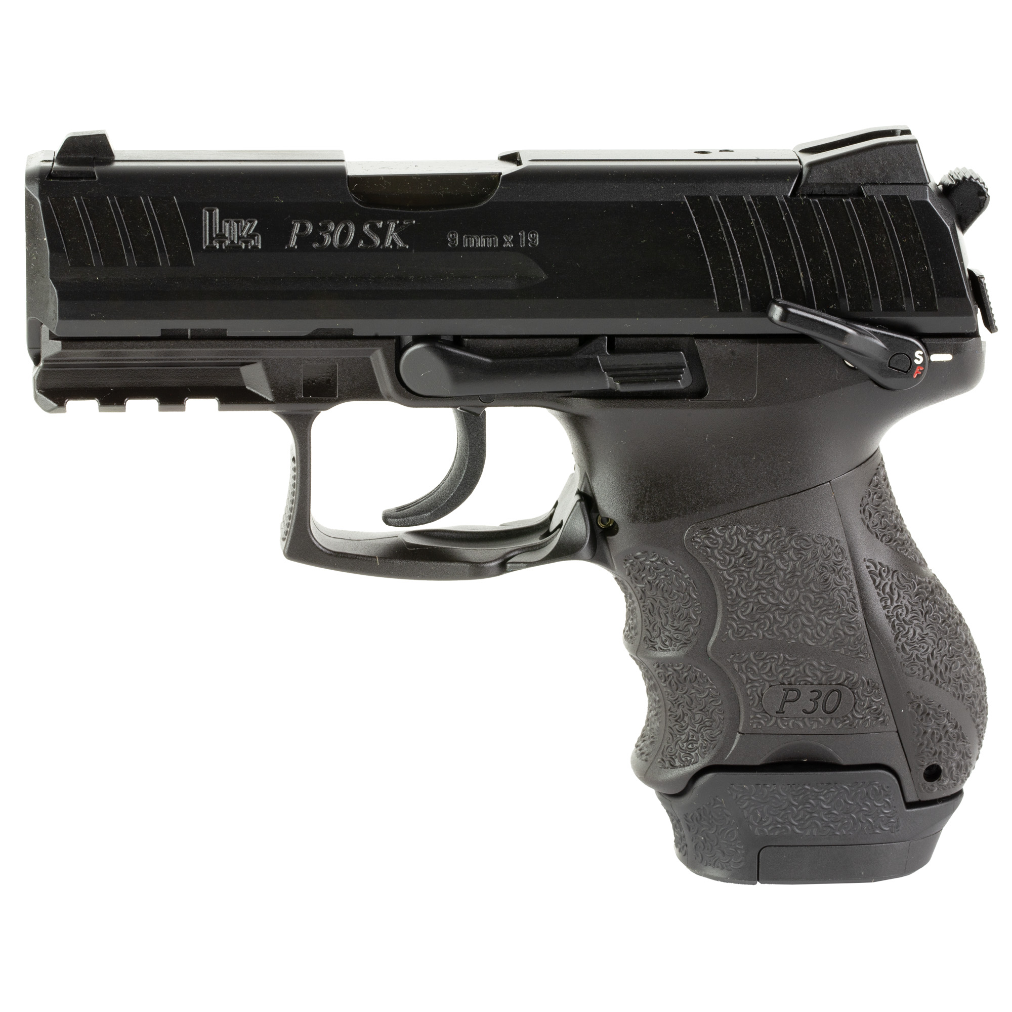 Heckler & Koch Sub Compact Pistol  P30SKS 9MM 3.27" 15RD V3 DA/SA