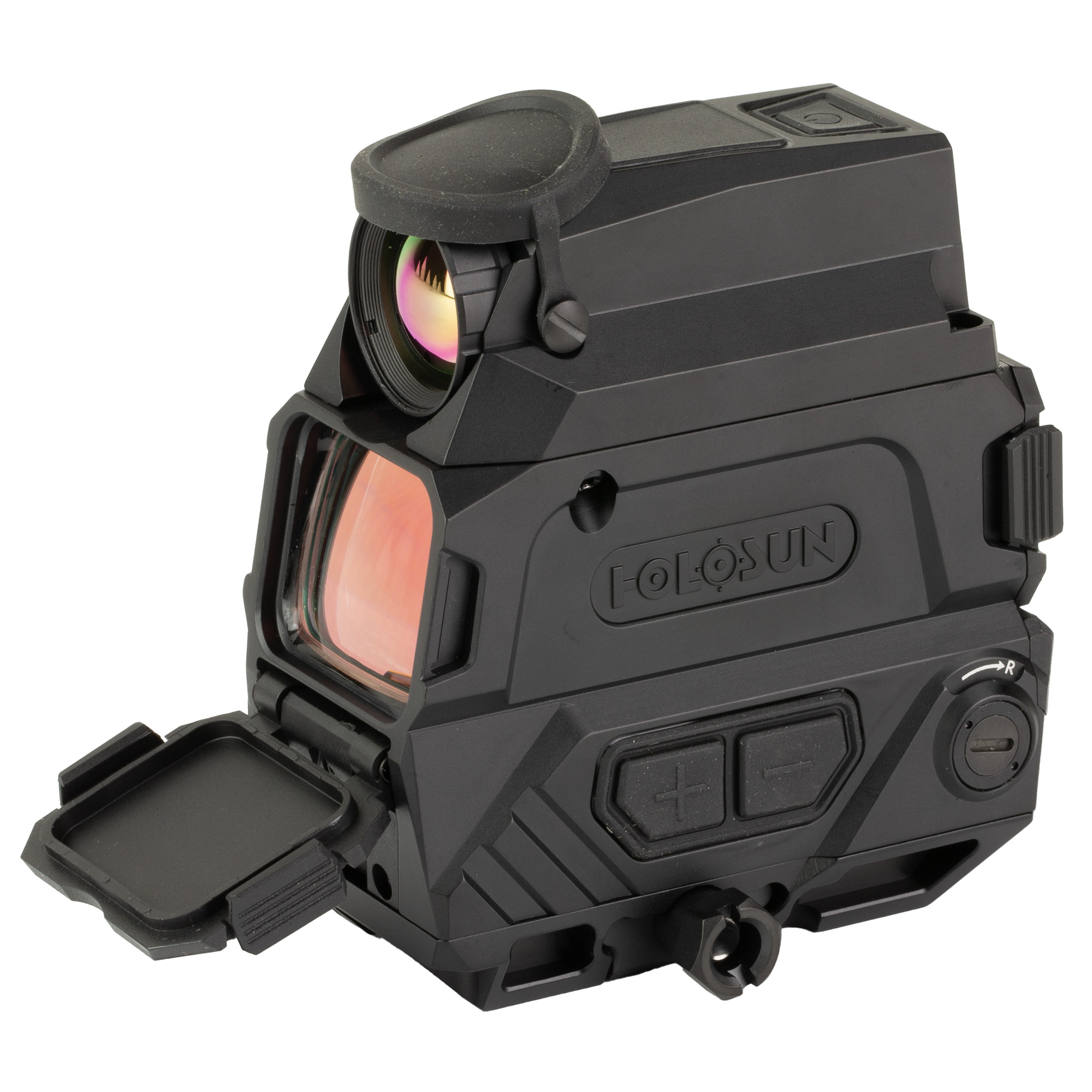 HOLOSUN DRS-TH THERMAL RED DOT REFLEX SIGHT 2 MOA 65 MOA CIRCLE WITH USB CHARGING PORT IN BLACK