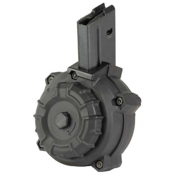 PROMAG 7.62X39MM AR-15 PATTERN FIREARMS 50 ROUND DRUM MAGAZINE STEEL-POLYMER IN BLACK