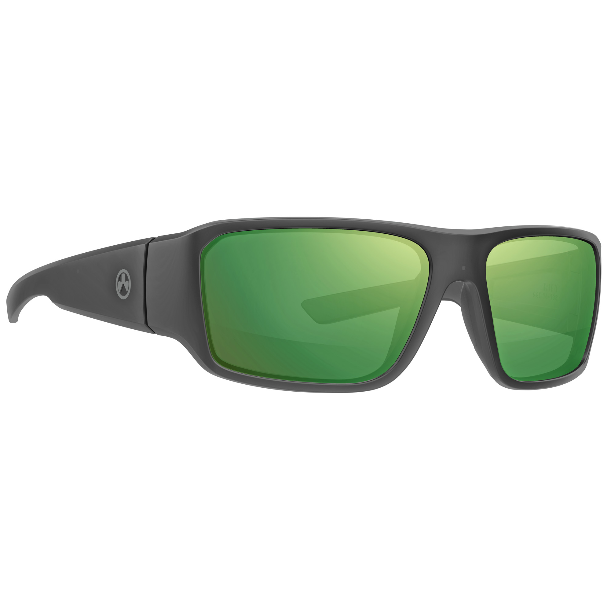 Magpul Rift Eyewear Polarized Black Frame Violet Lens/Green Mirror
