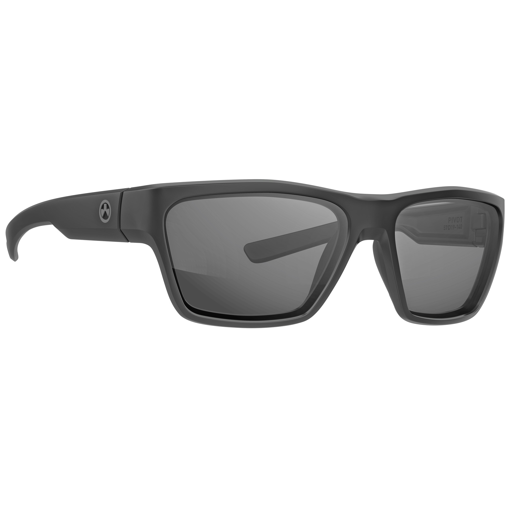 Magpul Pivot Eyewear Black Frame Gray Lens