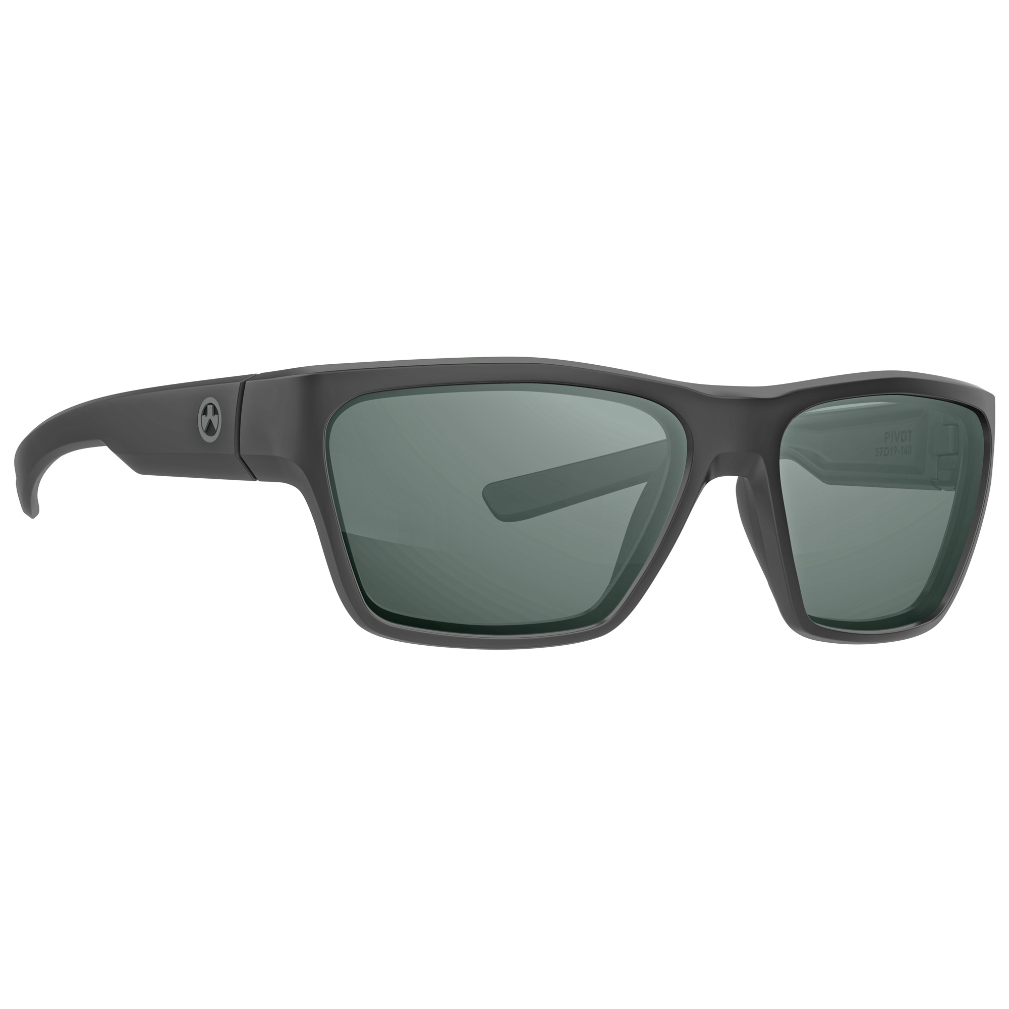 Magpul INDUSTRIES Pivot Eyewear Polarized Black Frame Gray-Green Lenses