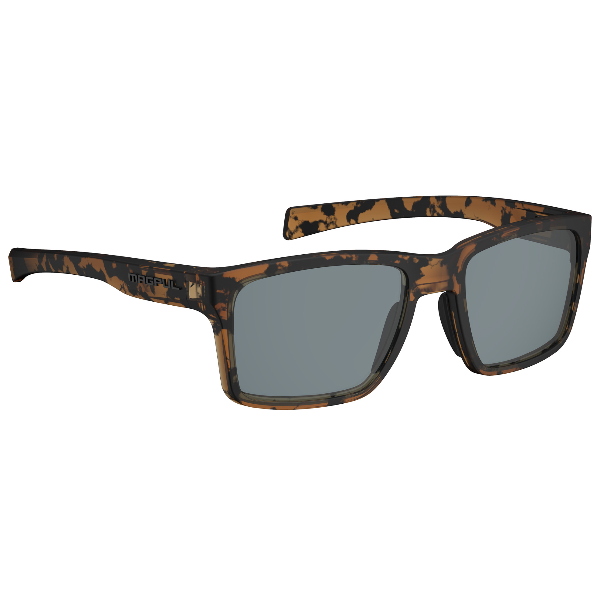 Magpul Rider Eyewear Light Tortoise Frame with Polarized Gray/Green Lens