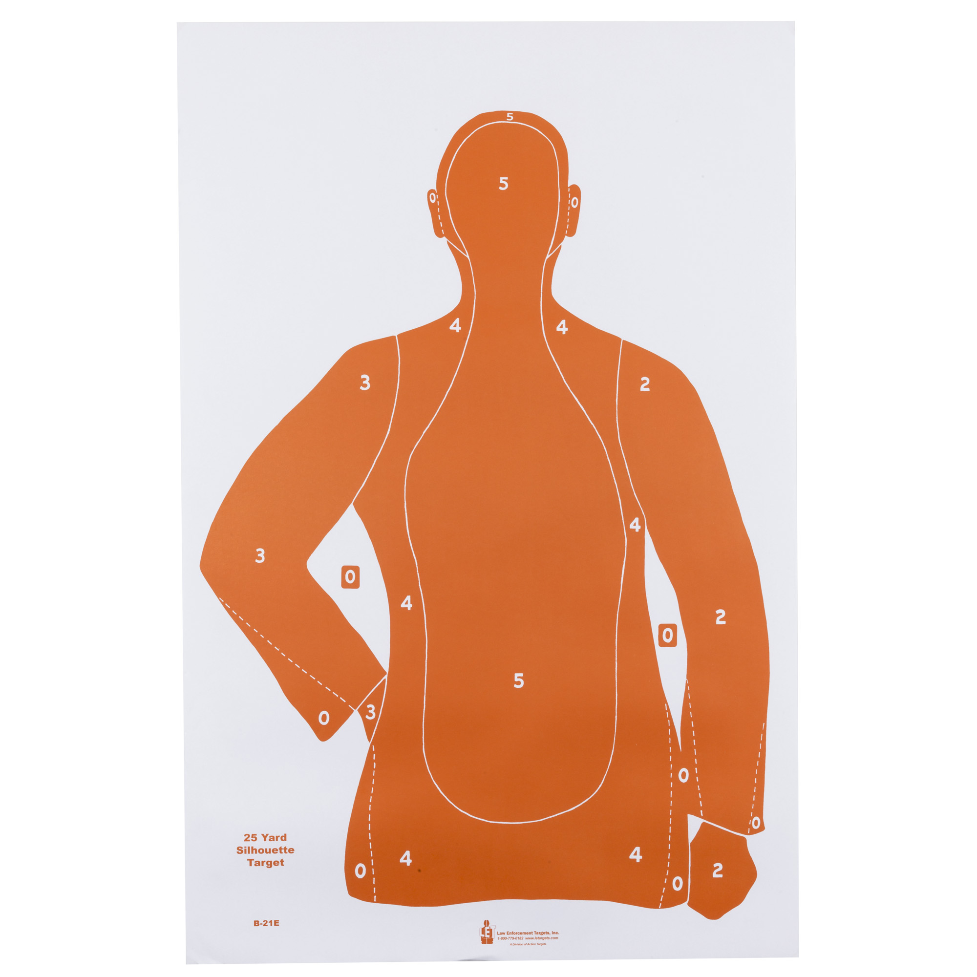 ACTION TARGET B 21E ORG 100PK