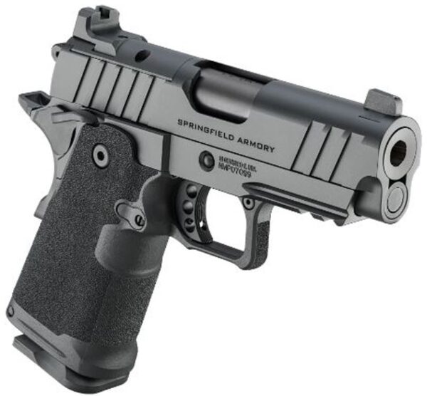 SPRINGFIELD 1911 DS PRODIGY 3.5″ COMPACT 9MM AOS OPTICS READY FRONT NIGHT SIGHT 2 MAGAZINES 15 ROUND