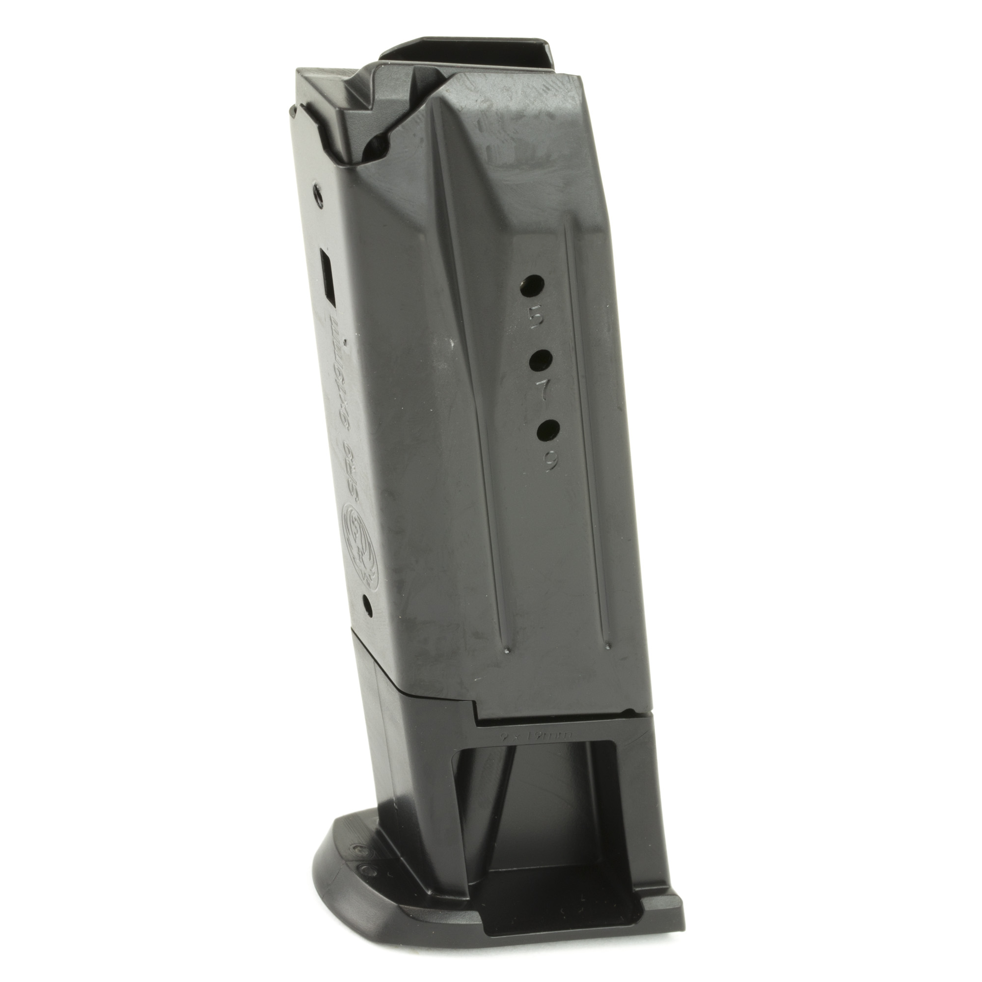 RUGER HANDGUN MAGAZINE SR9/9E/PC 9MM 10RD in Black